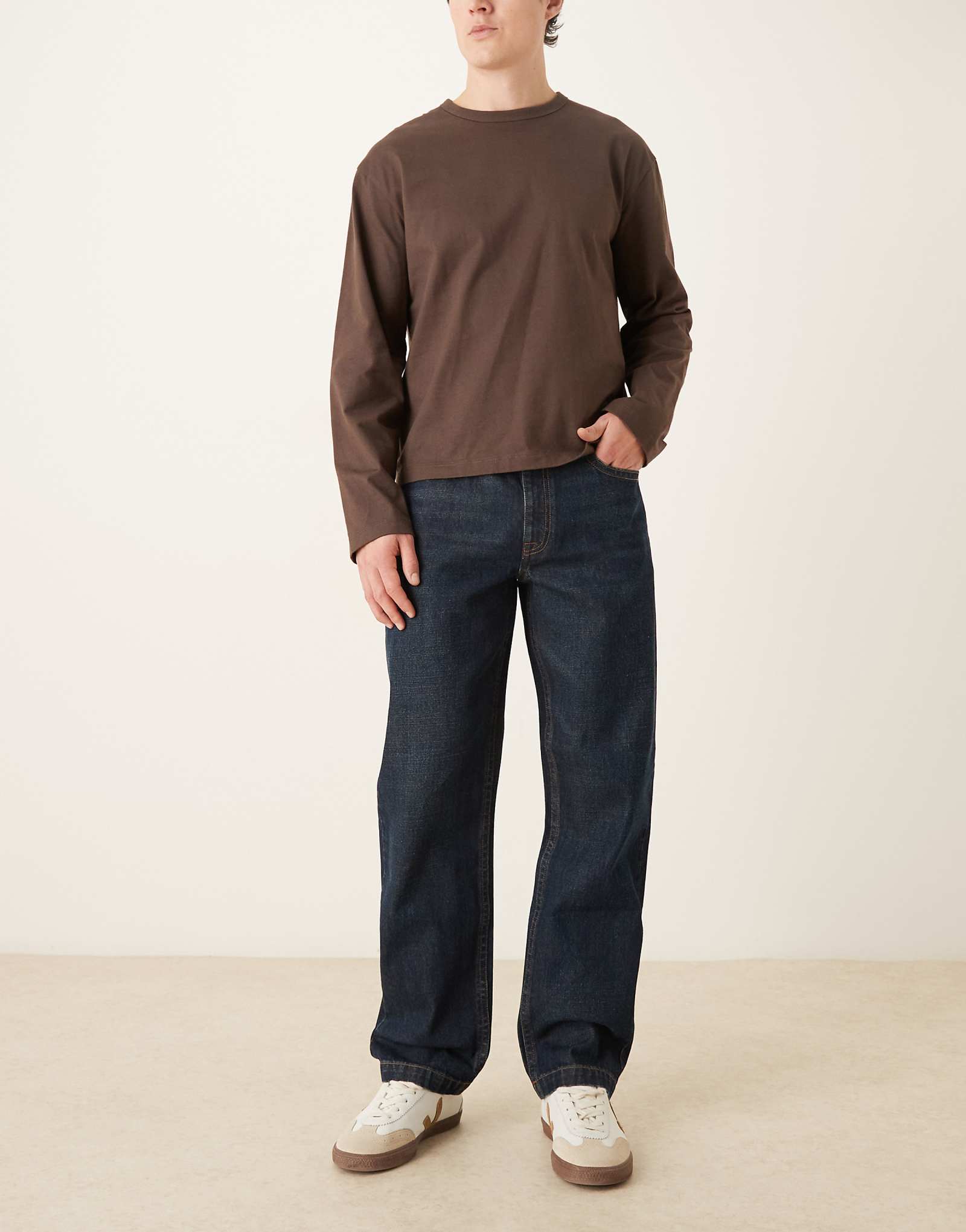 ASOS DESIGN - dark wash blue 12990₽