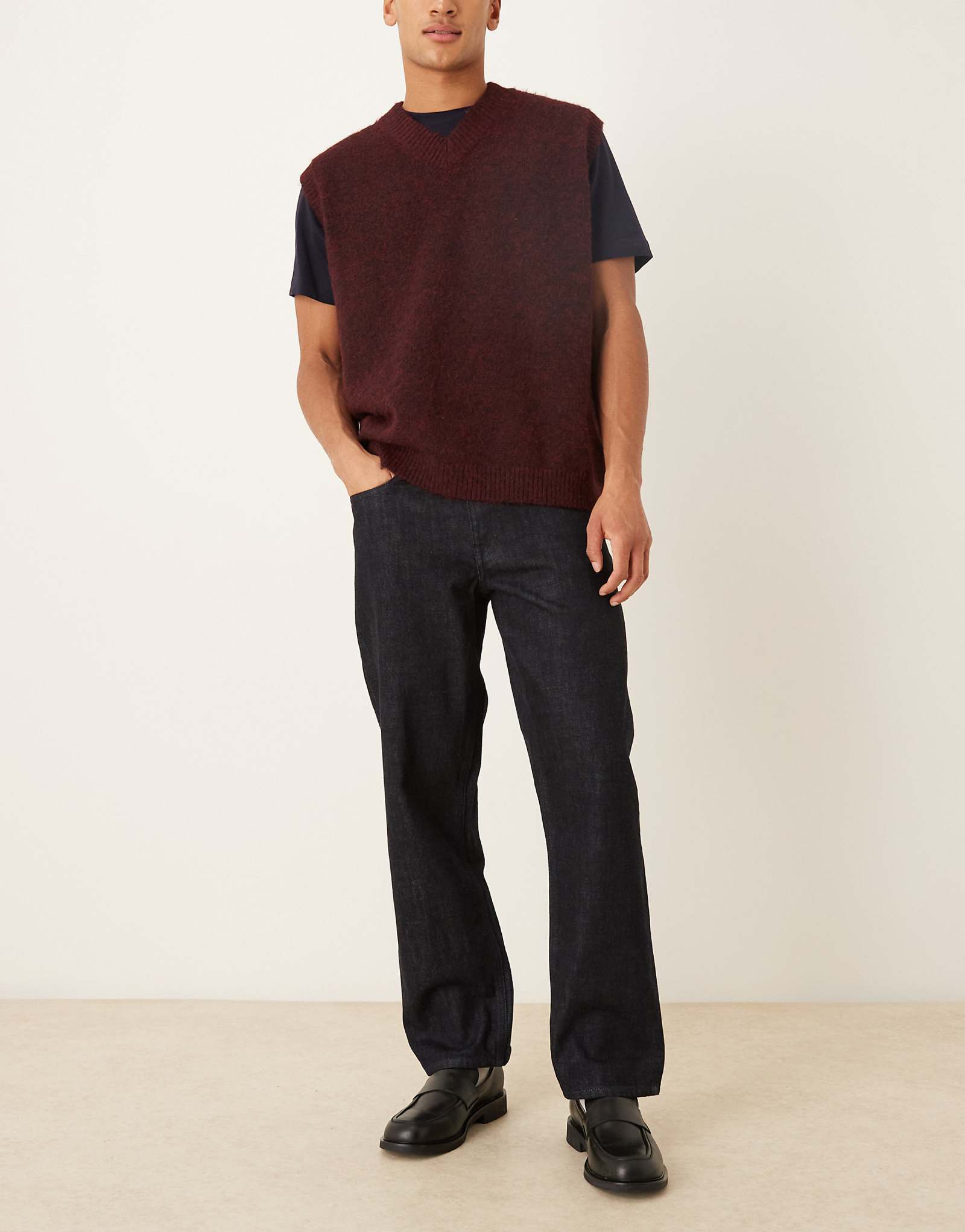 ASOS DESIGN premium indigo selvage 16290₽