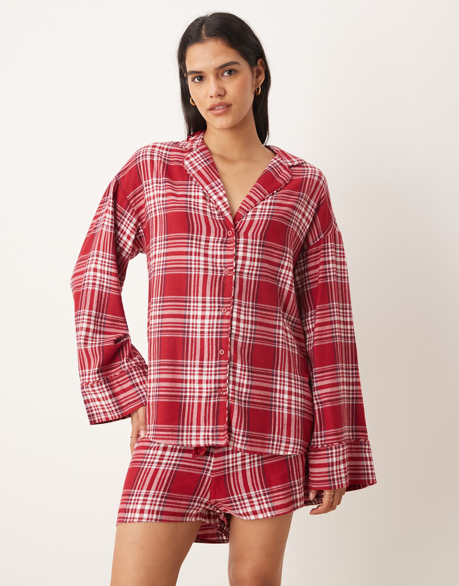 Gina Tricot red check 6690₽