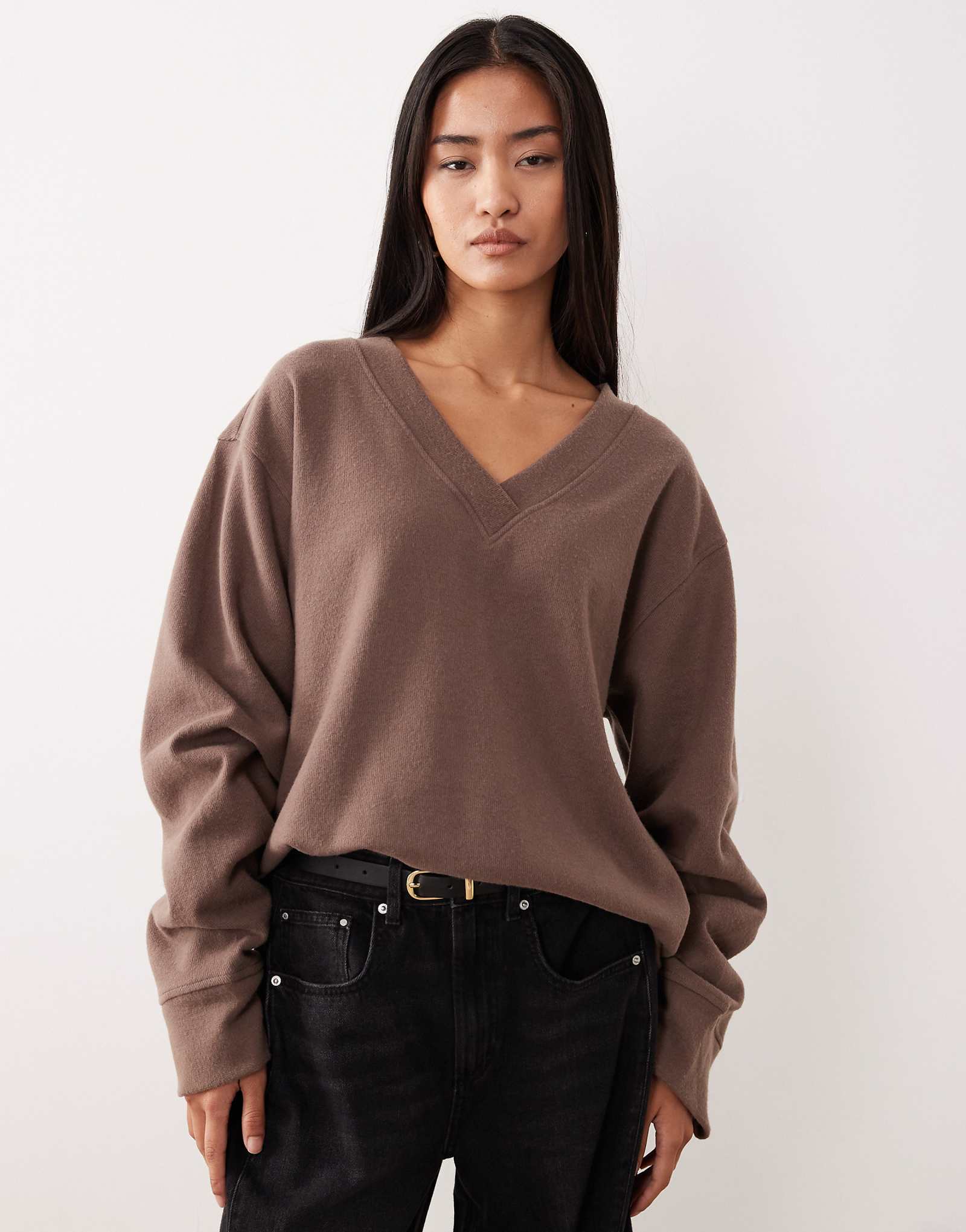 ASOS v- mocha 5390₽