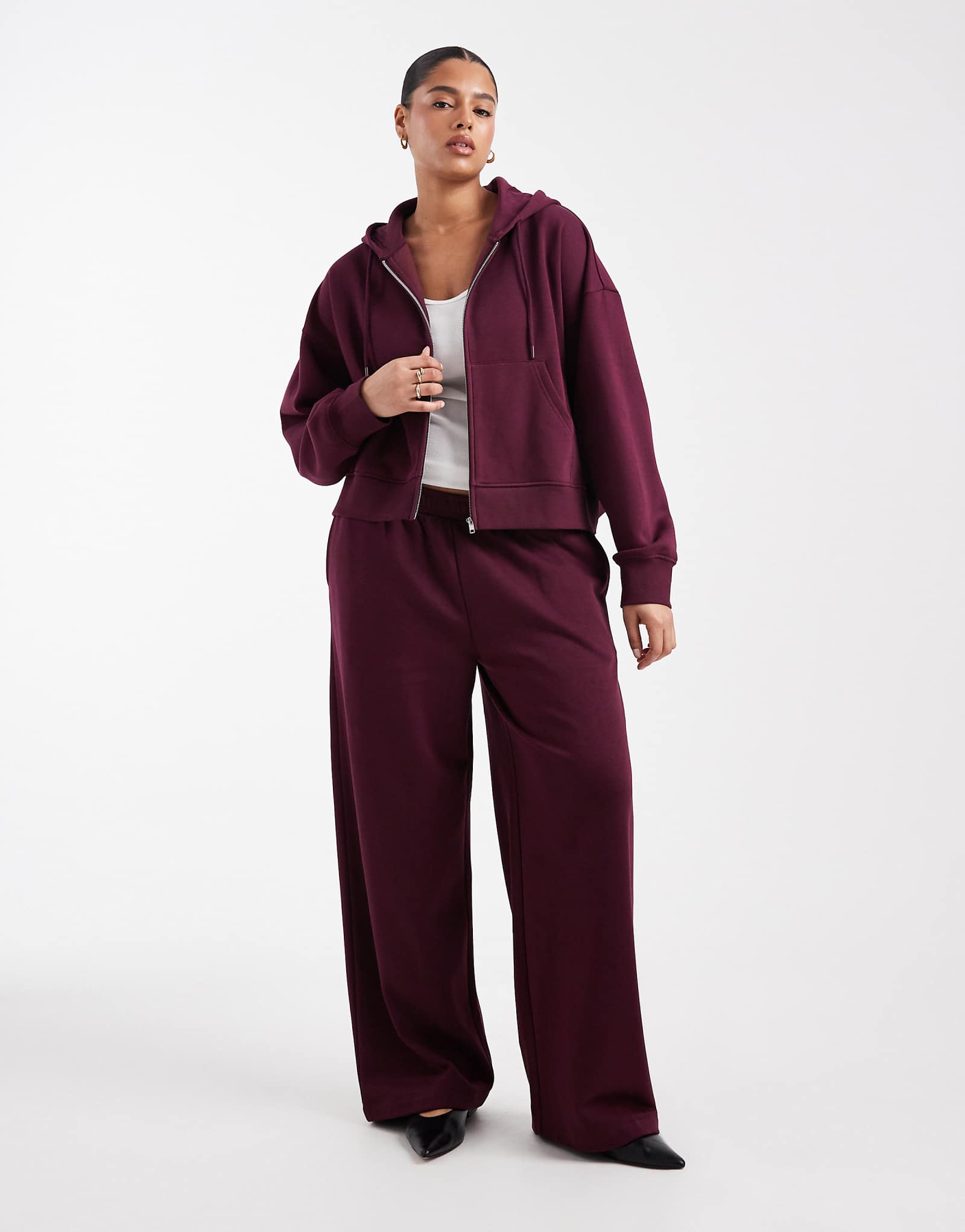 ASOS DESIGN Curve plum 7590₽