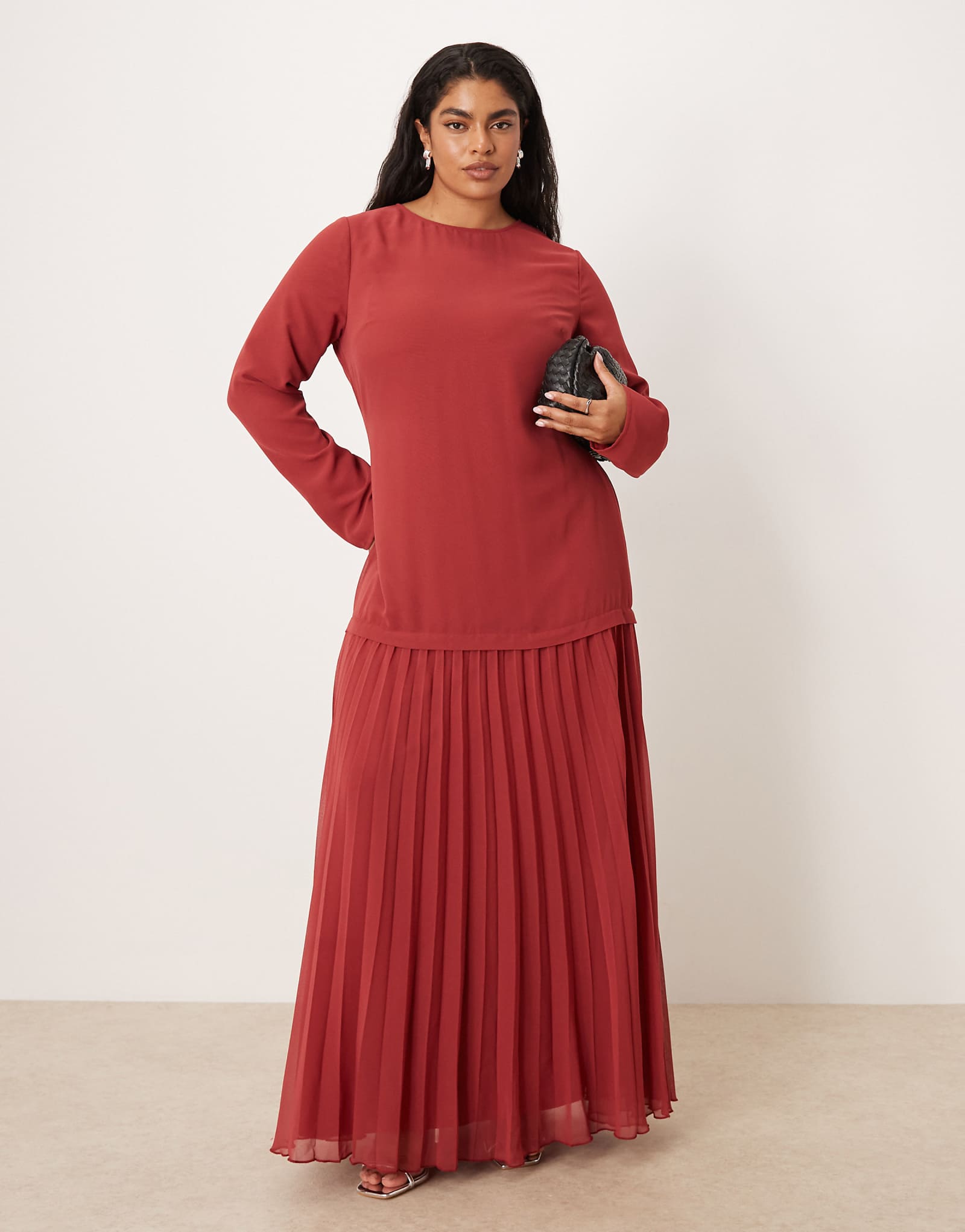 - ASOS DESIGN Curve - deep red 21690₽