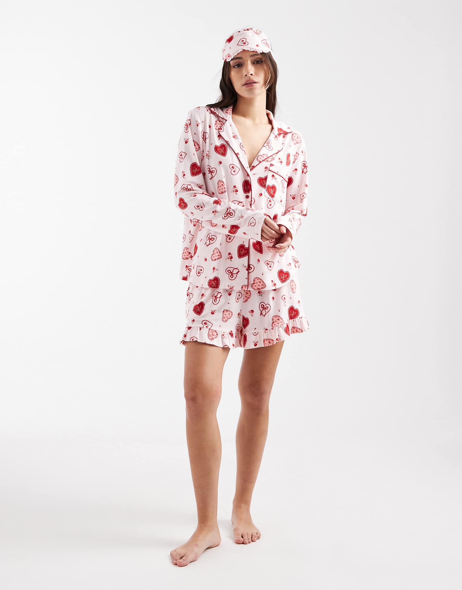 Miss Selfridge heart print 11490₽