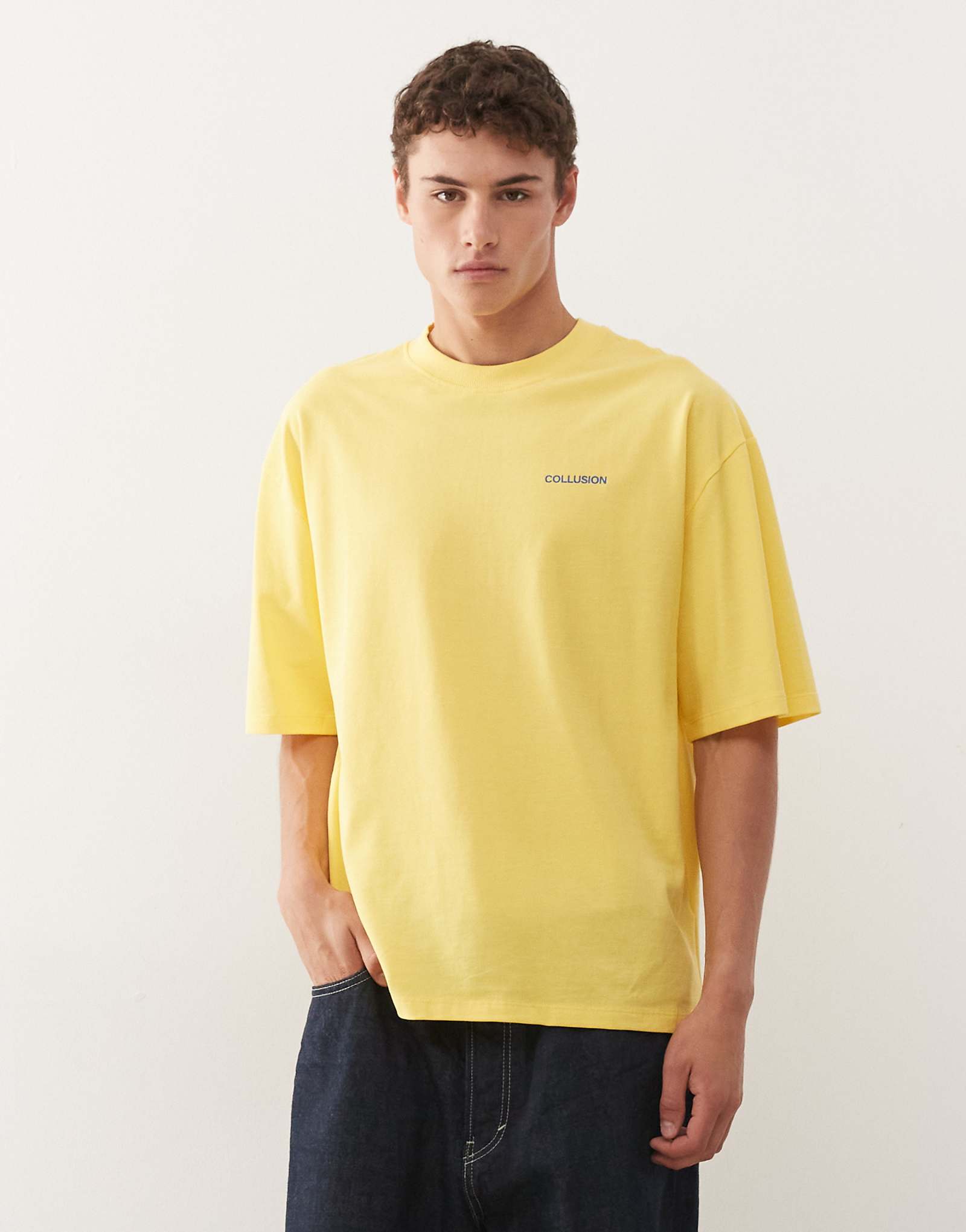 COLLUSION skater fit yellow 4990₽