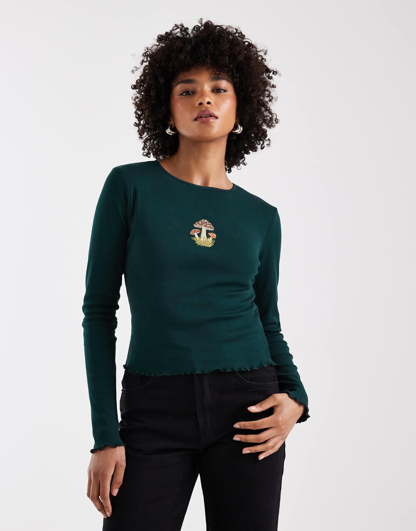 Miss Selfridge forest green 5490₽