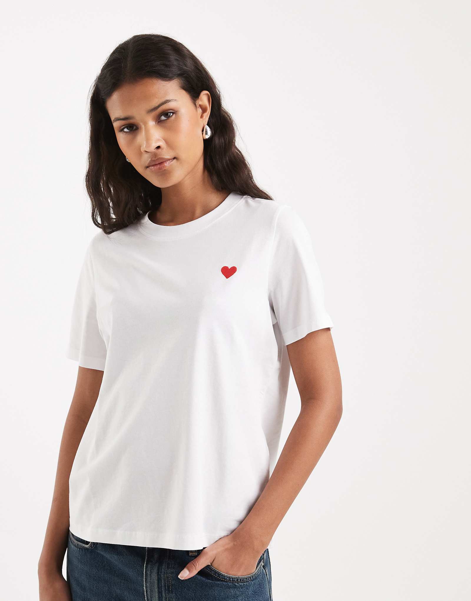 Vero Moda - bright white heart 4790₽