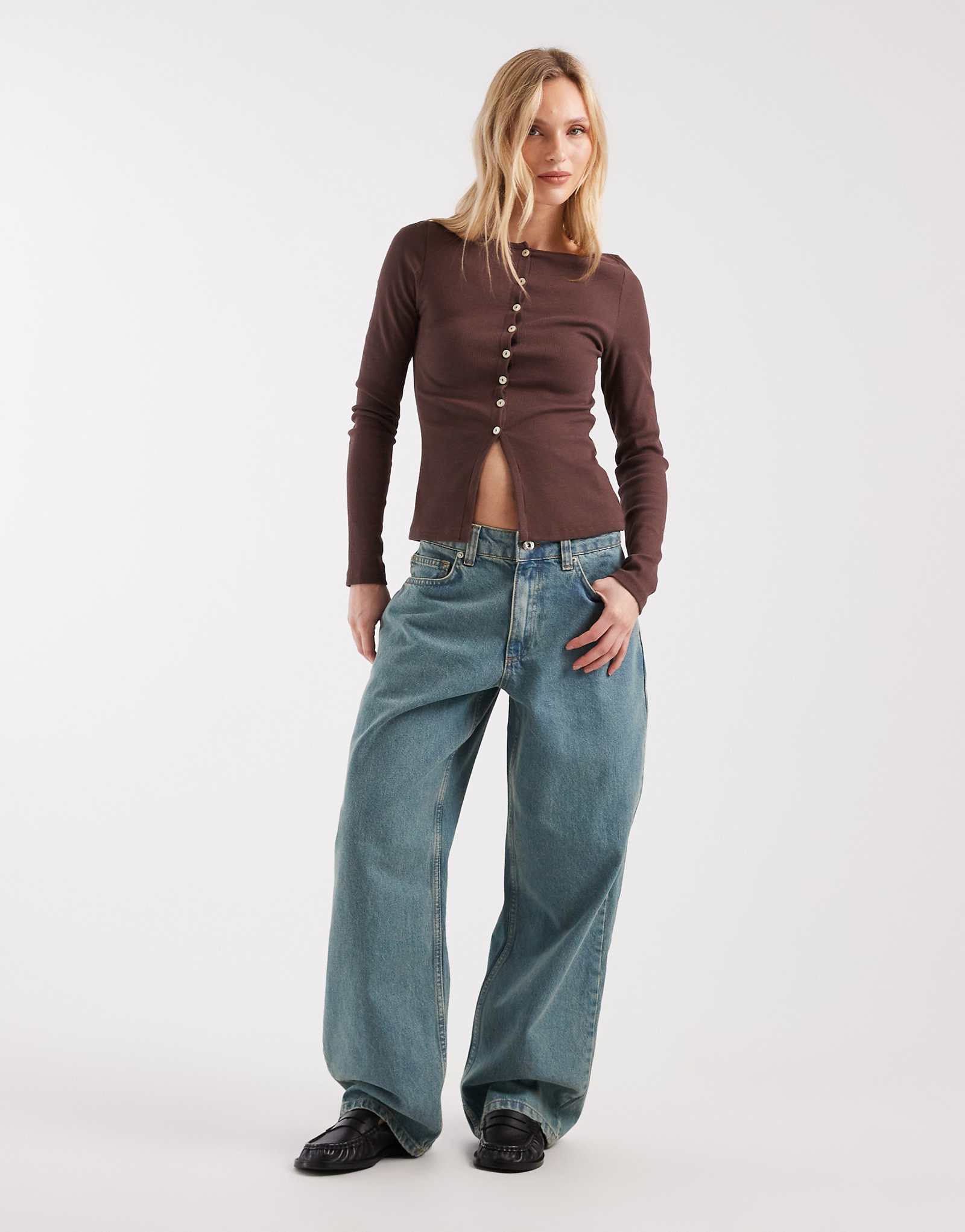 Collusion Petite antifit - dirty mid blue 12790₽