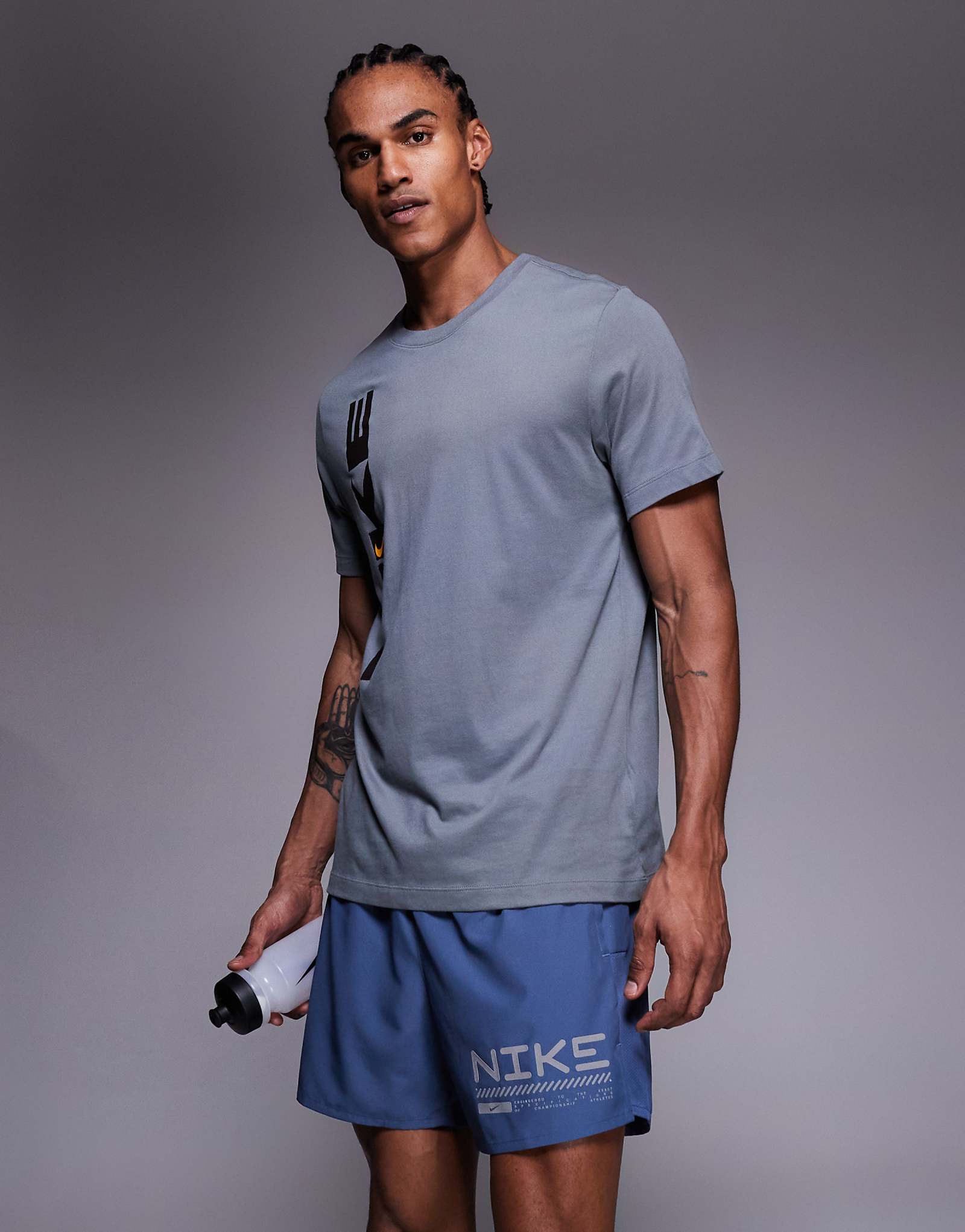 5- Nike 2 1 mid blue 8090₽