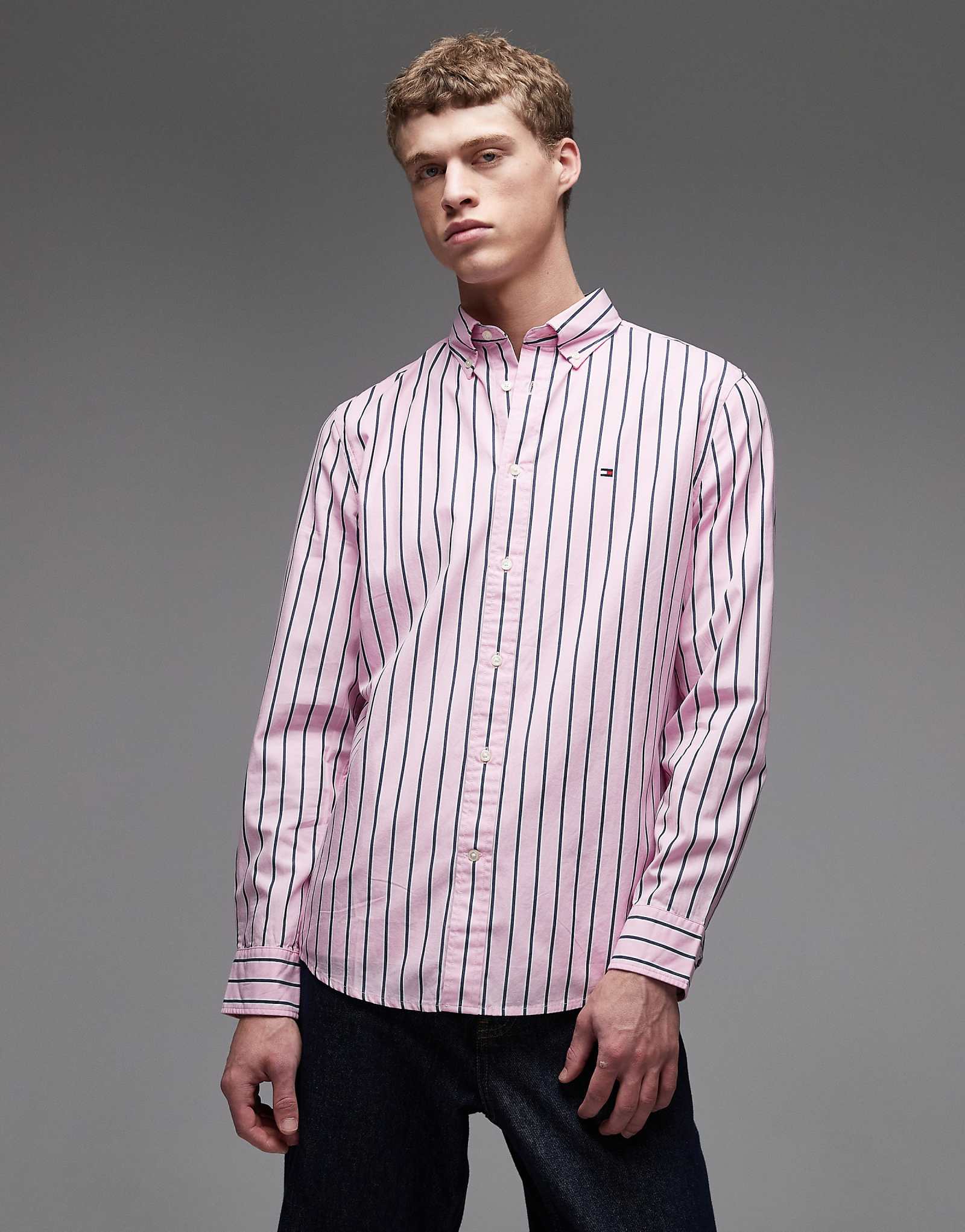 Tommy Hilfiger classic pink stripe 27090₽