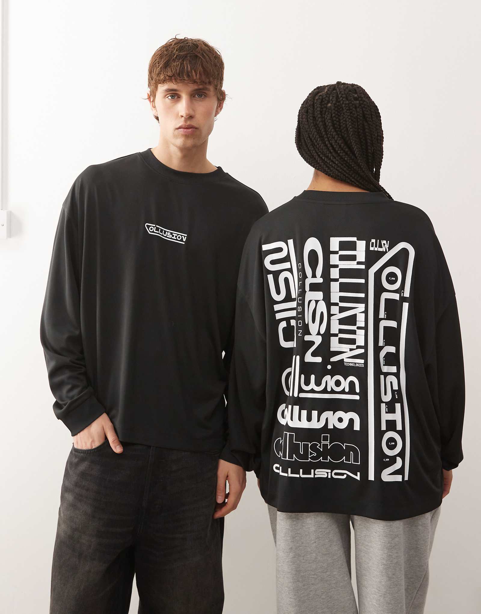 COLLUSION airtex black 7590₽