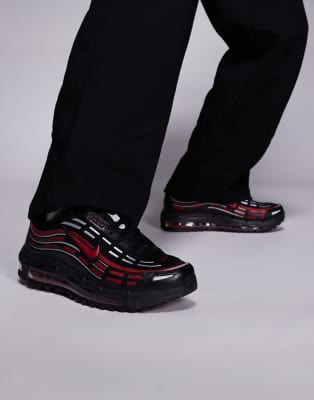 Кроссовки Nike Air Max TL 2.5 черного и красного цветов  black
