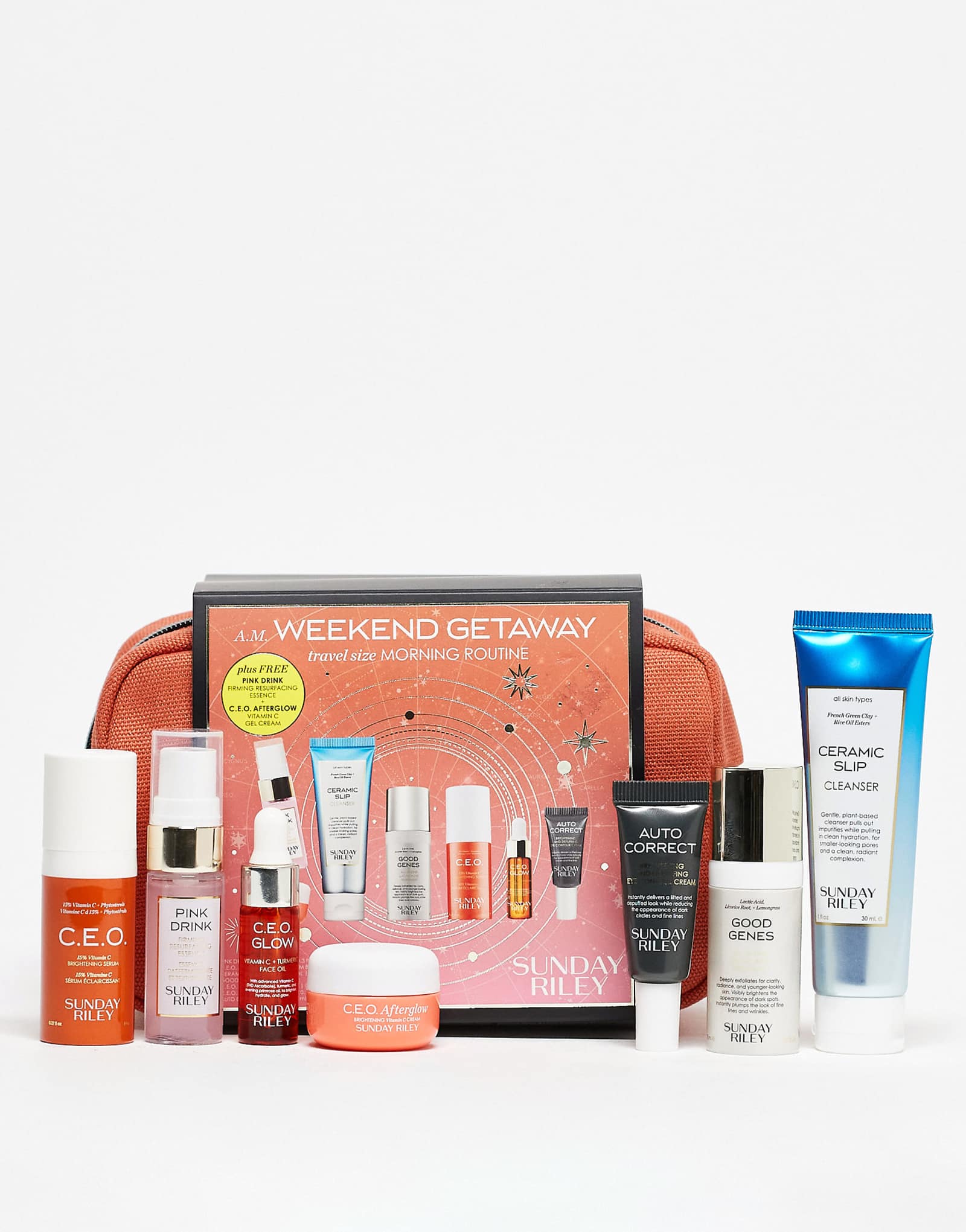 Sunday Riley Weekend Getway Set AM - 32 16890₽