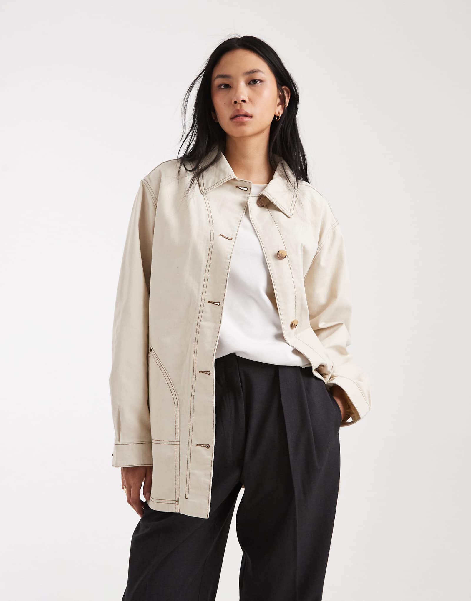 Harrington ASOS oatmeal oatmeal 14490₽