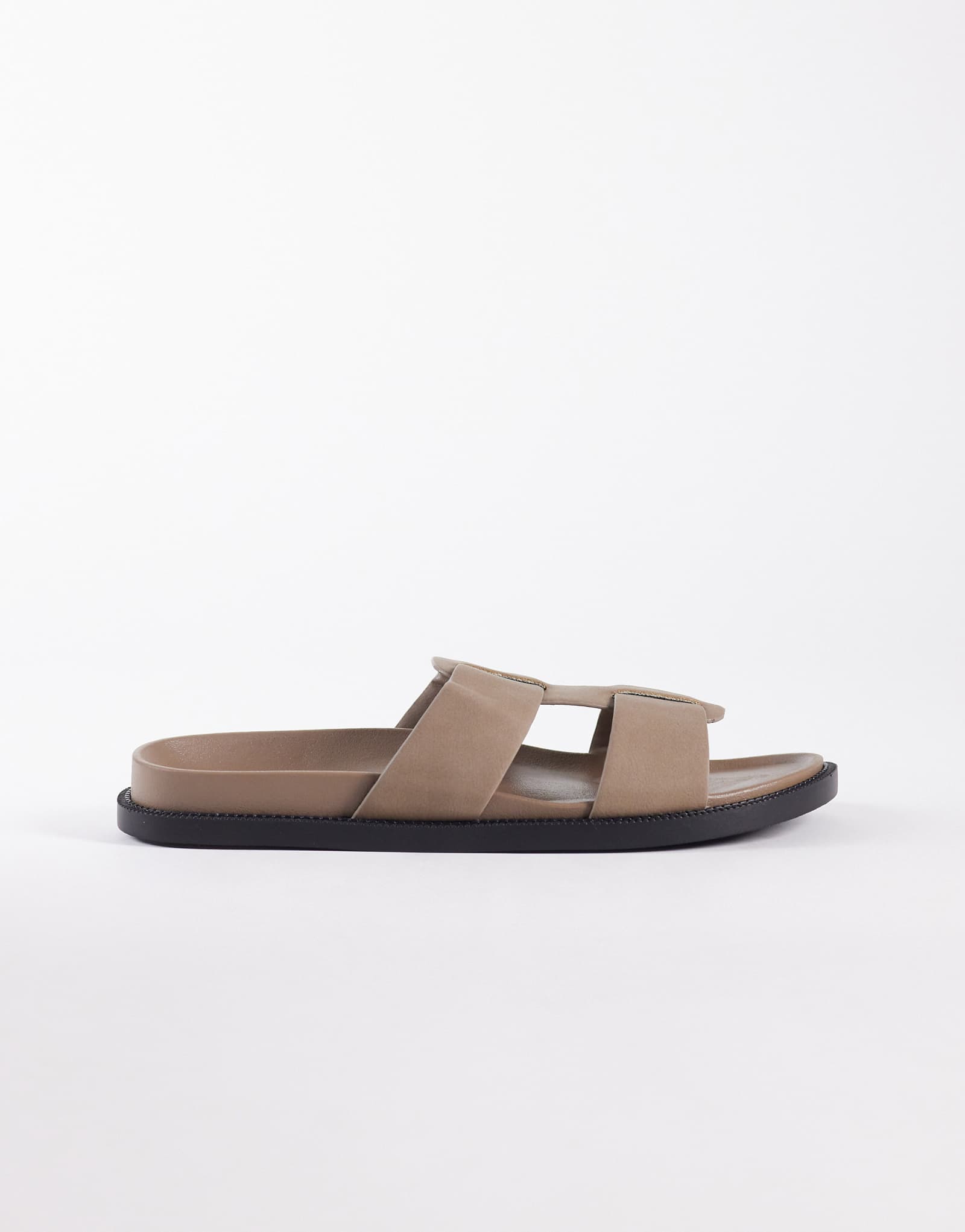 SEQWL Kidman gladiator style sandals in taupe microsuede taupe microsuede 7590₽