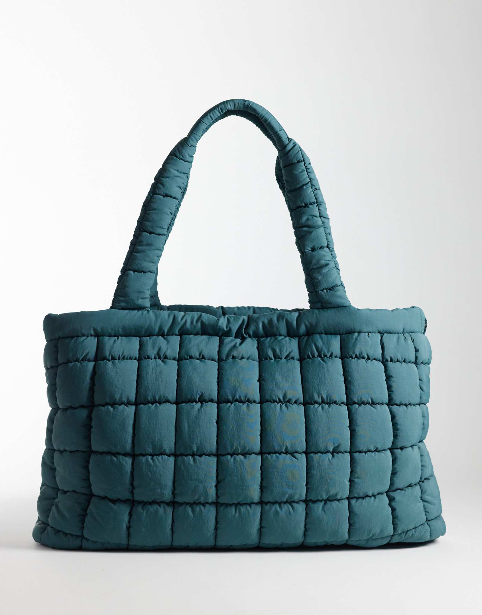 4505 quilted woven drawstring oversized gym tote in sage sage 9690₽