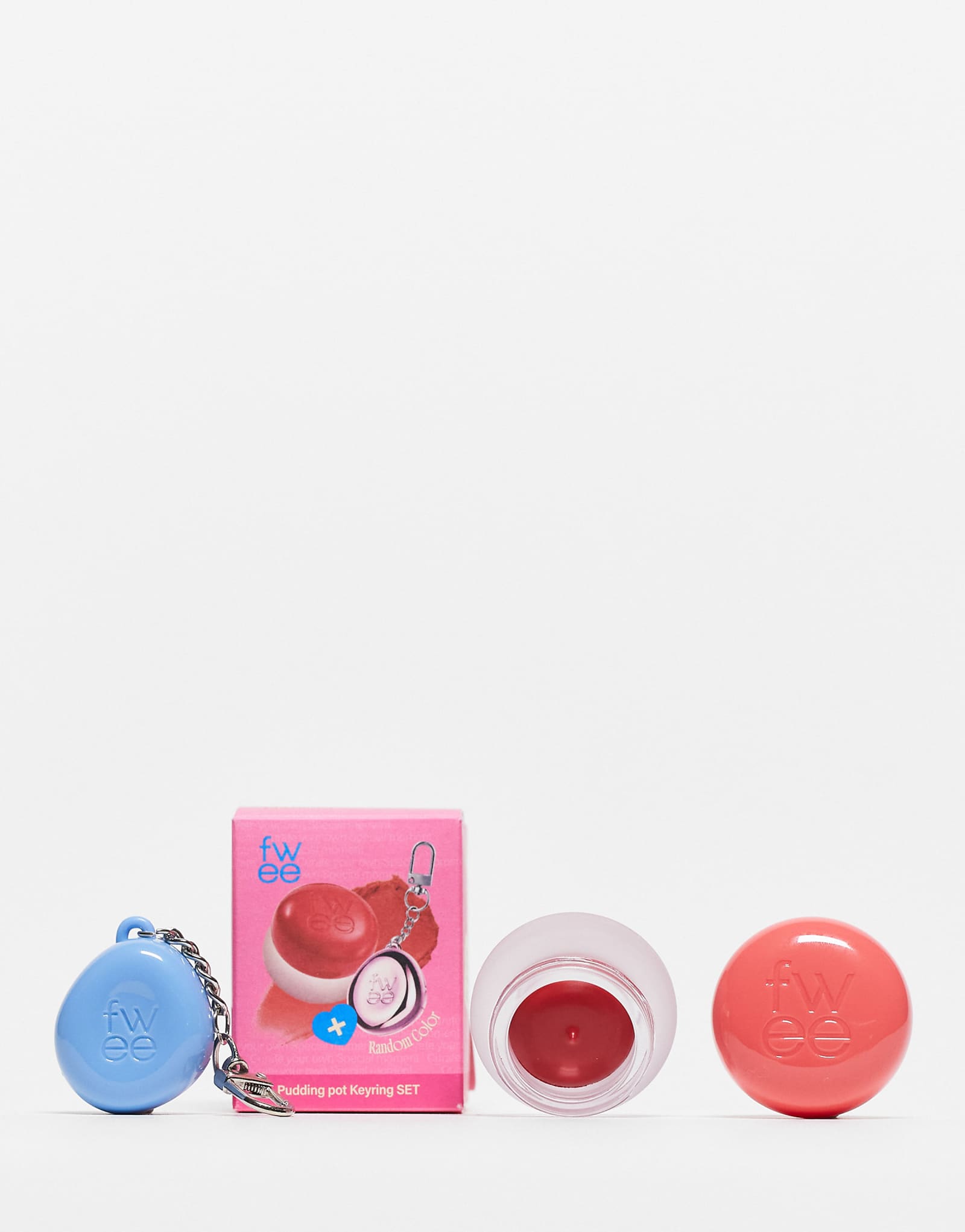 Fwee Lip -amp Cheek Blurry Pudding Pot Free Pendant Keyring in shade Seventeen seventeen 5790₽
