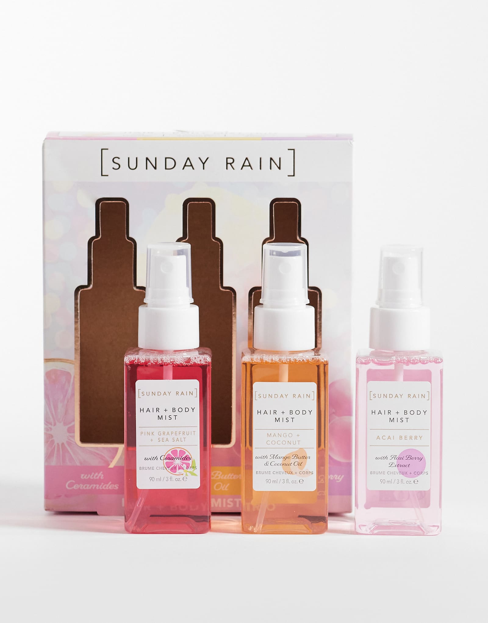 Sunday Rain Hair -amp Body Mist Trio no color 2690₽