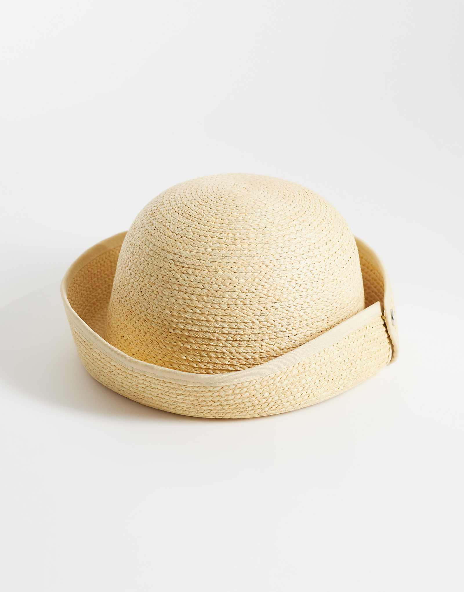 My Accessories 2 way straw sailor hat and bucket hat in natural beige 6190₽