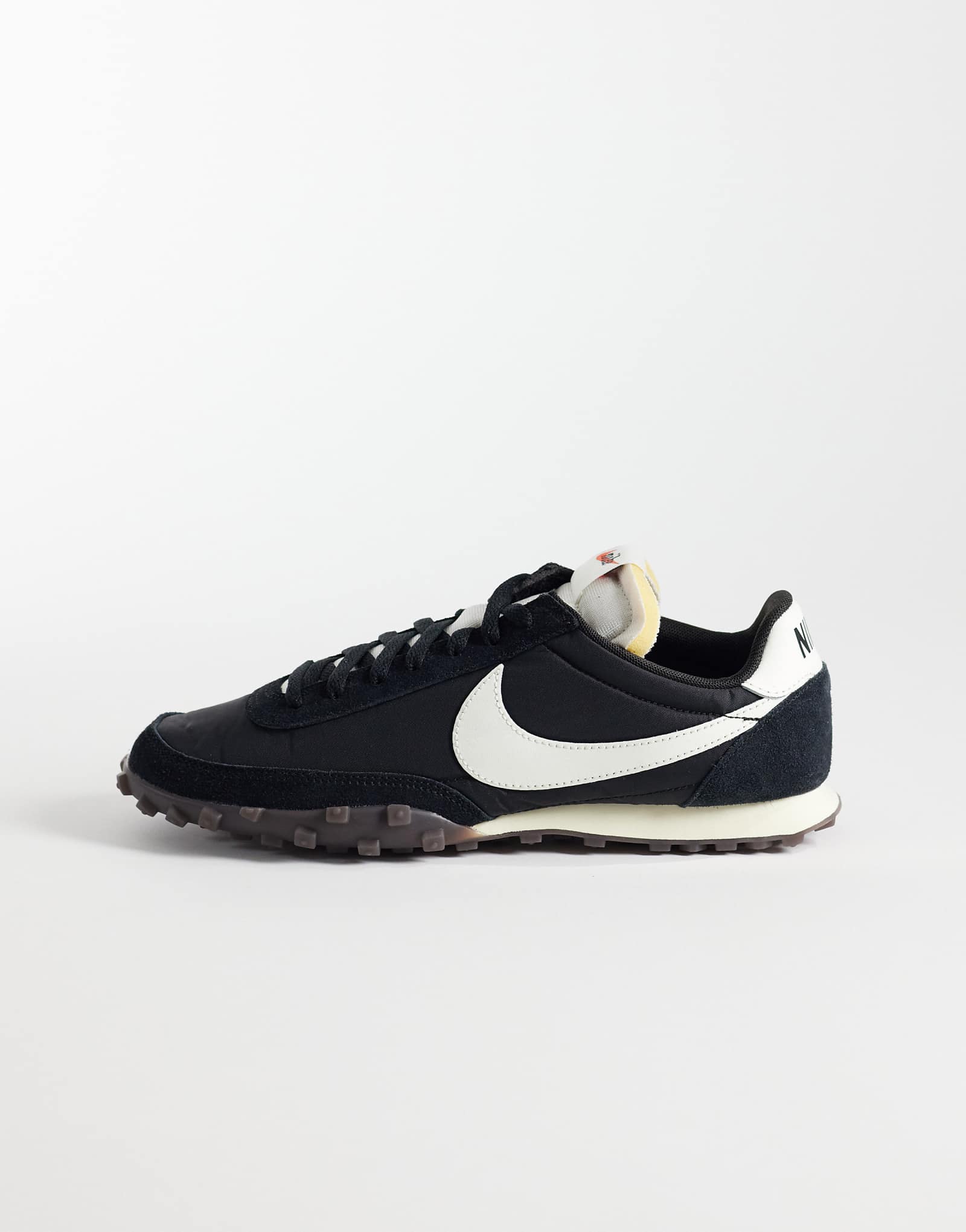 Nike Waffle Racer sneakers in black and white white 18390₽