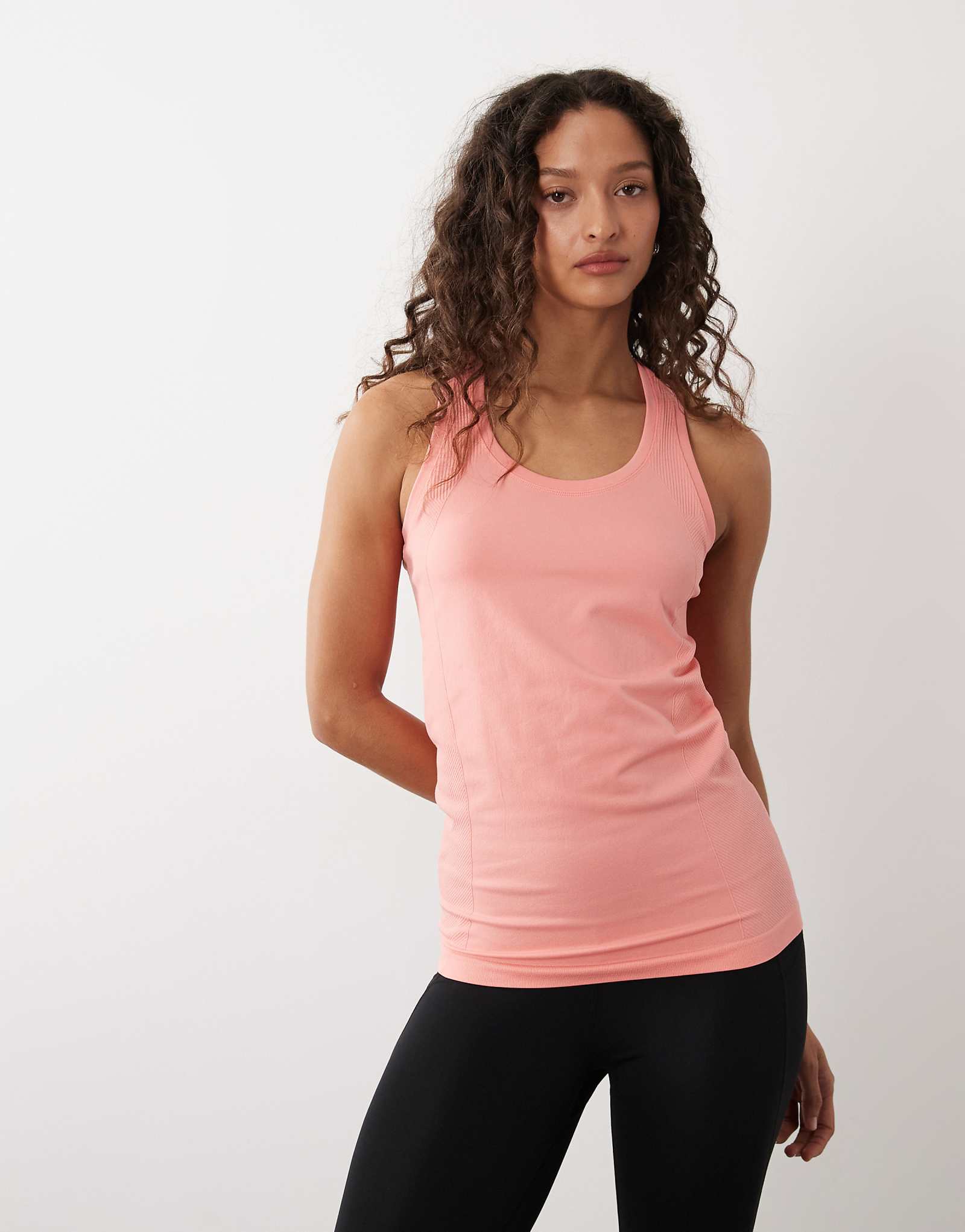 Sweaty Betty Athlete seamless workout tank top in pink pink