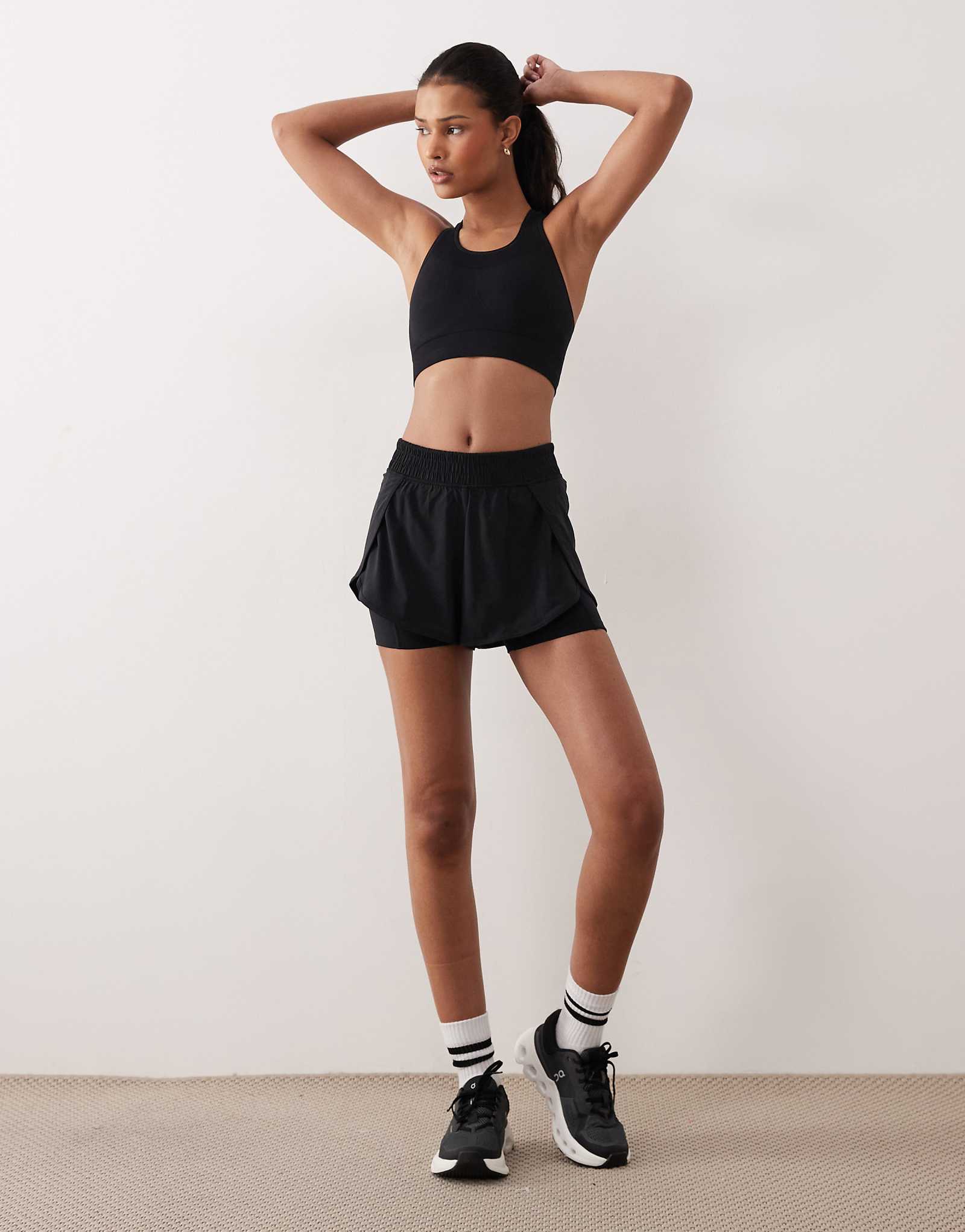Sweaty Betty Get Set 2-in-1 multi-training shorts in black black 18590₽