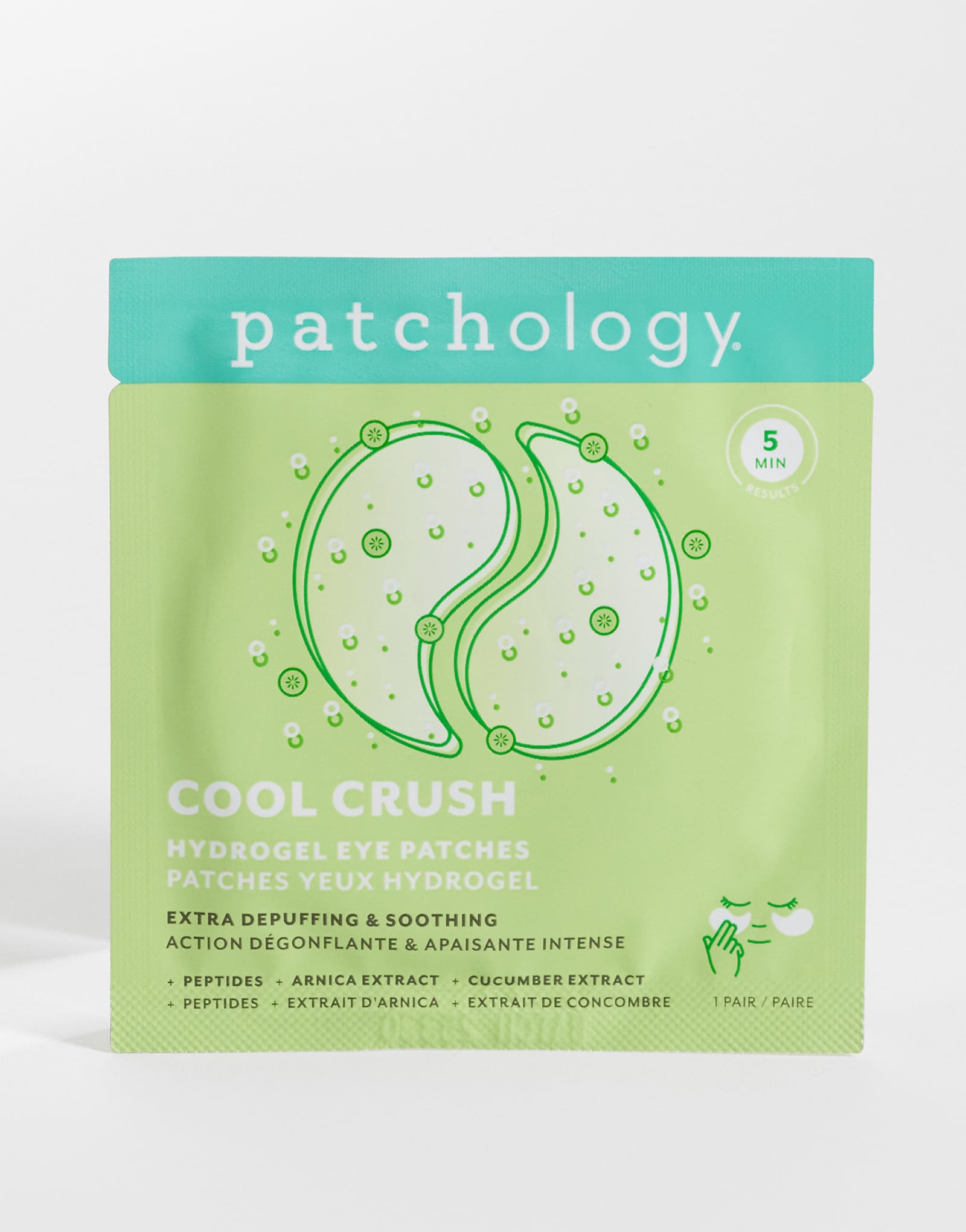 Patchology Serve Chilled Cool Crush Hydrogel Eye Patches - single no color 1990₽