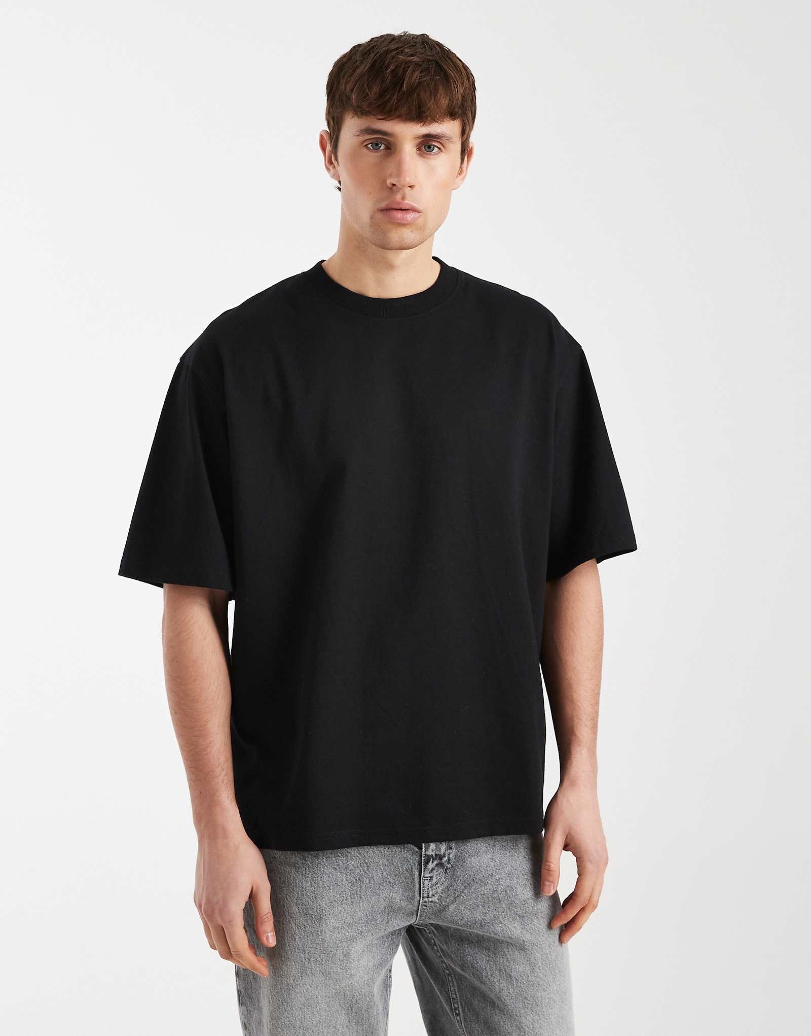 Redefined Rebel John heavyweight T-shirt in black black 4990₽