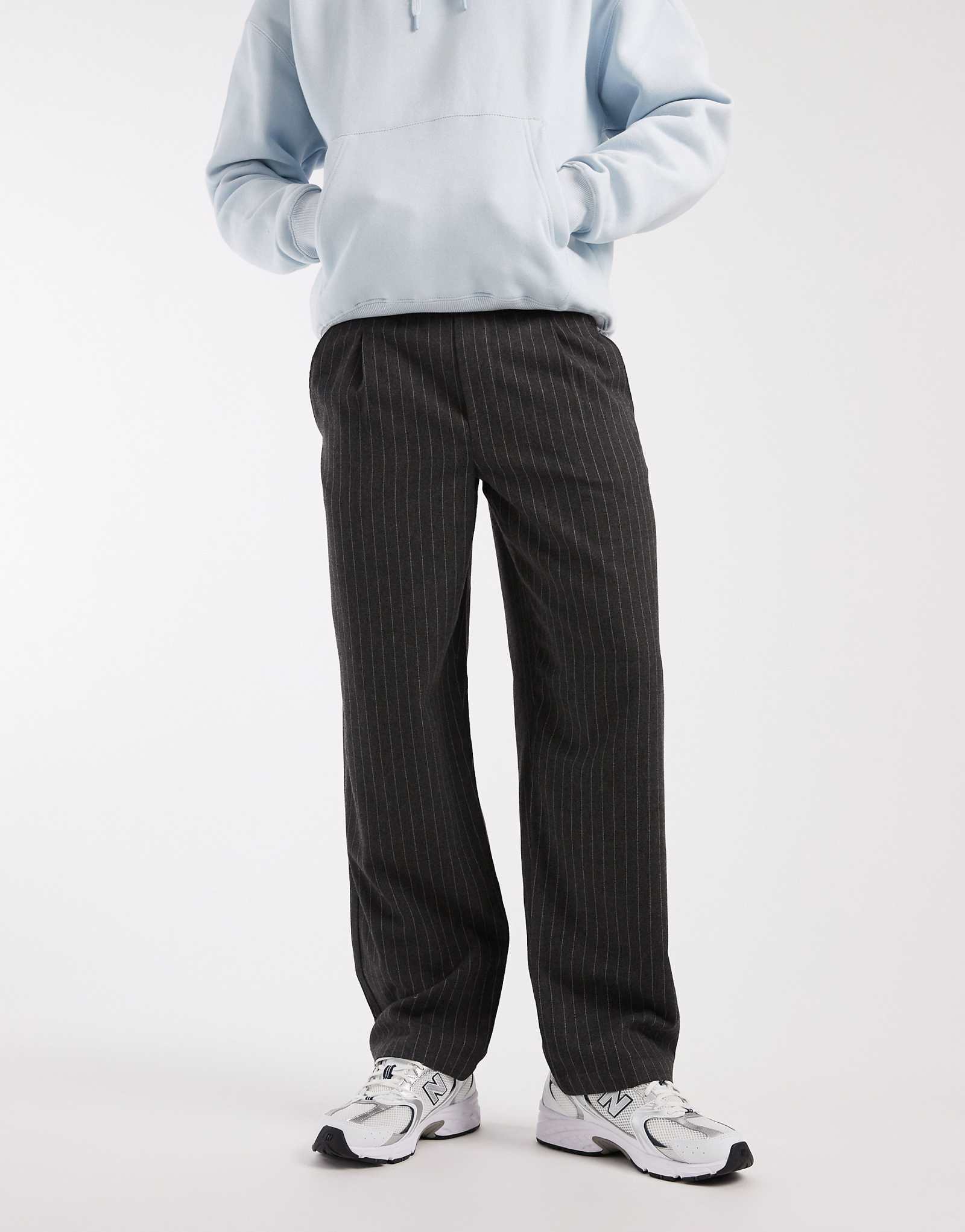 Redefined Rebel Luke pants in gray stripes gray 13390₽