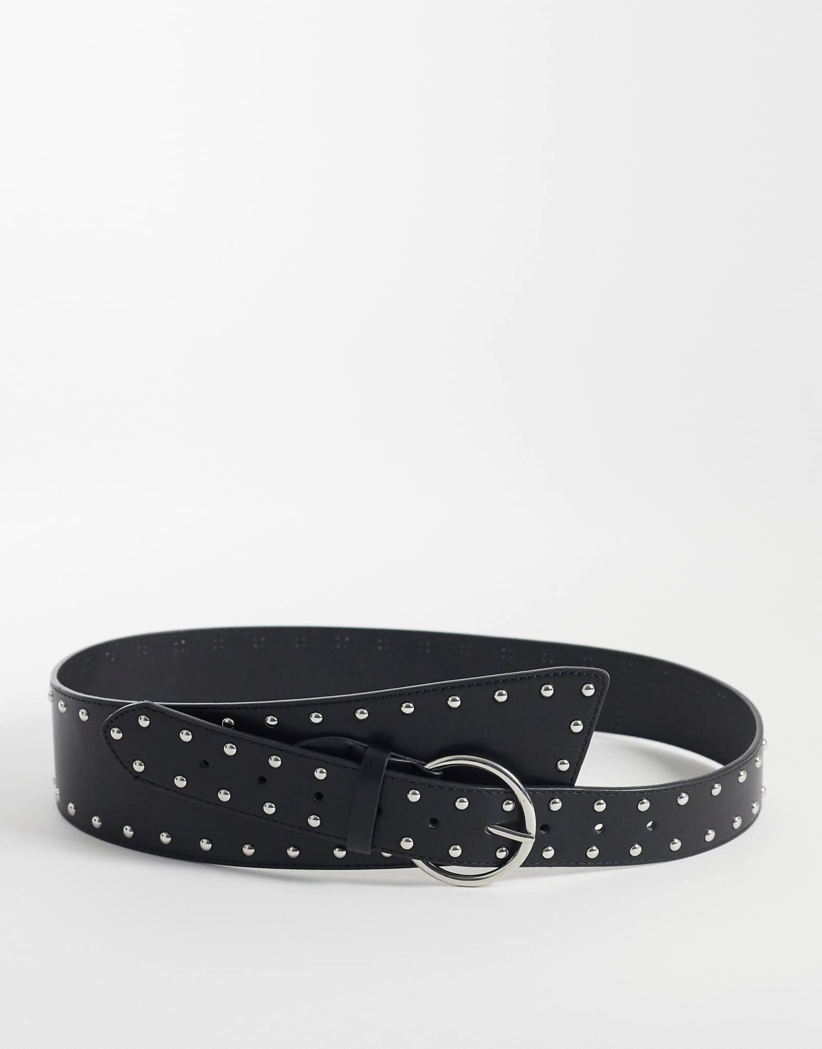 JJXX studded chunky belt in black black 5390₽