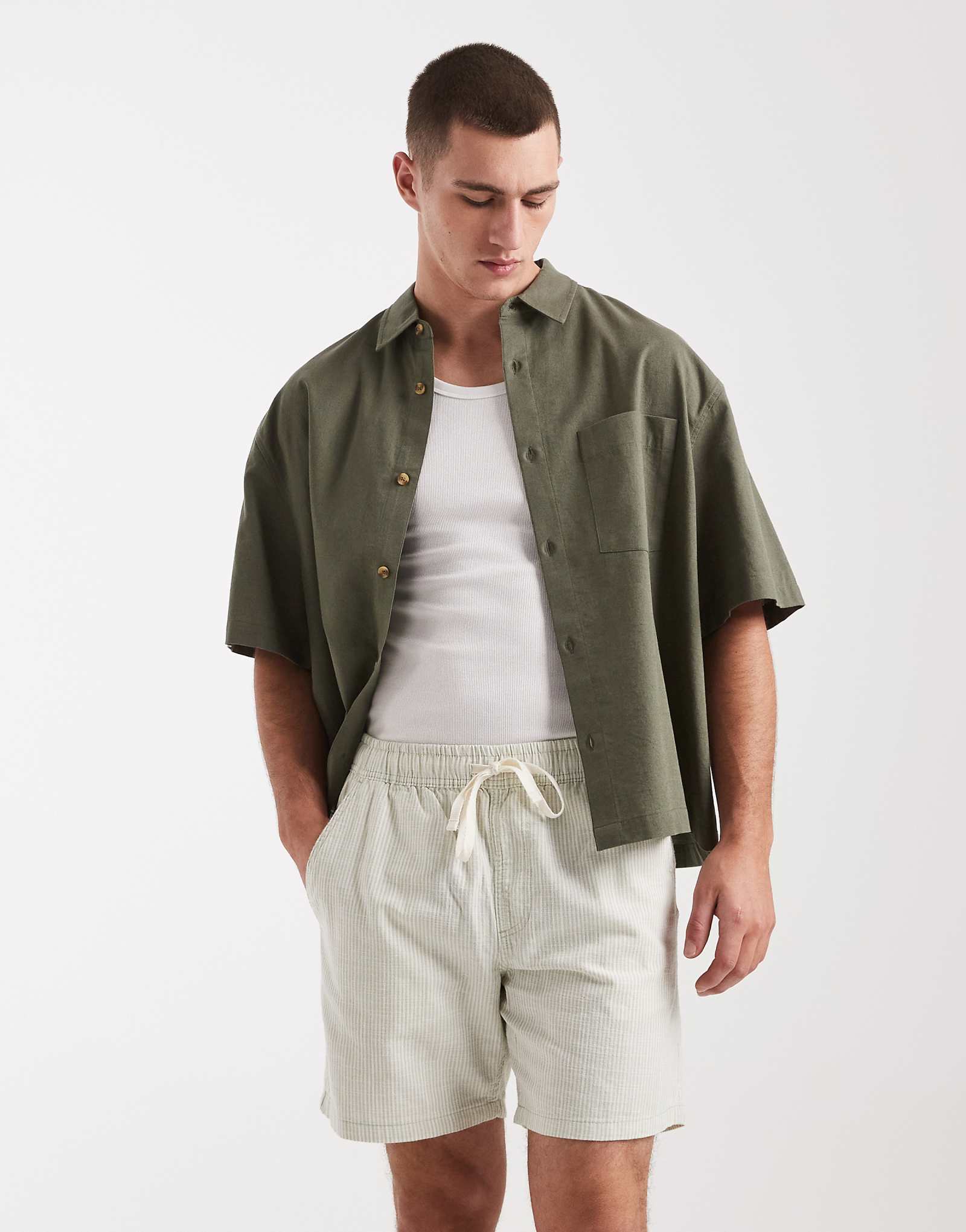 Cotton On easy shorts in light jade light jade 8490₽