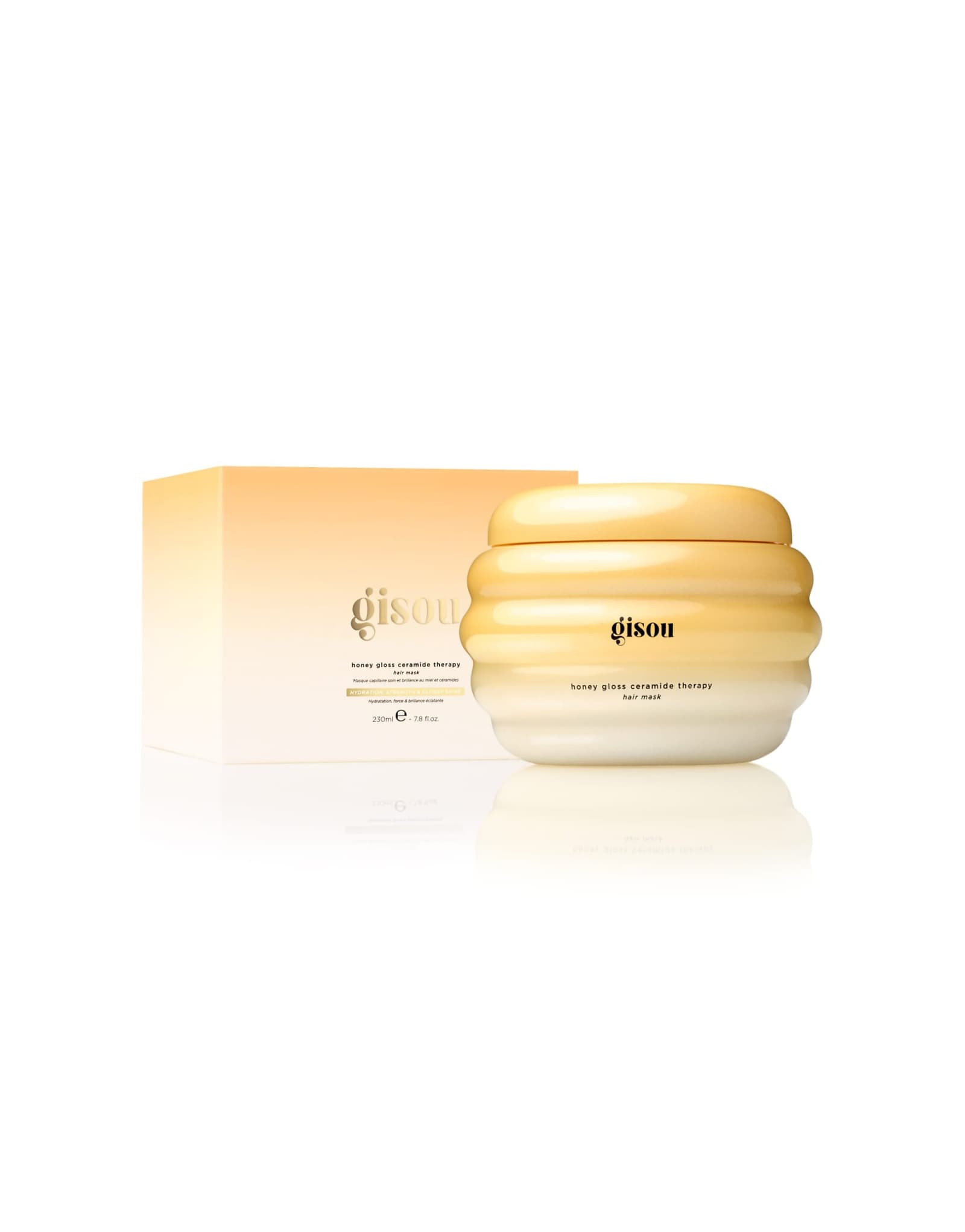 Gisou Honey Gloss Ceramide Therapy Hair Mask 230ml no color 14190₽