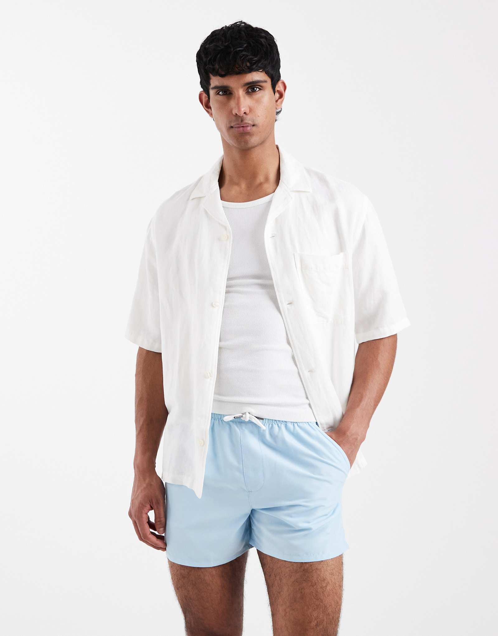 Aray swim shorts in sky blue sky blue 4790₽