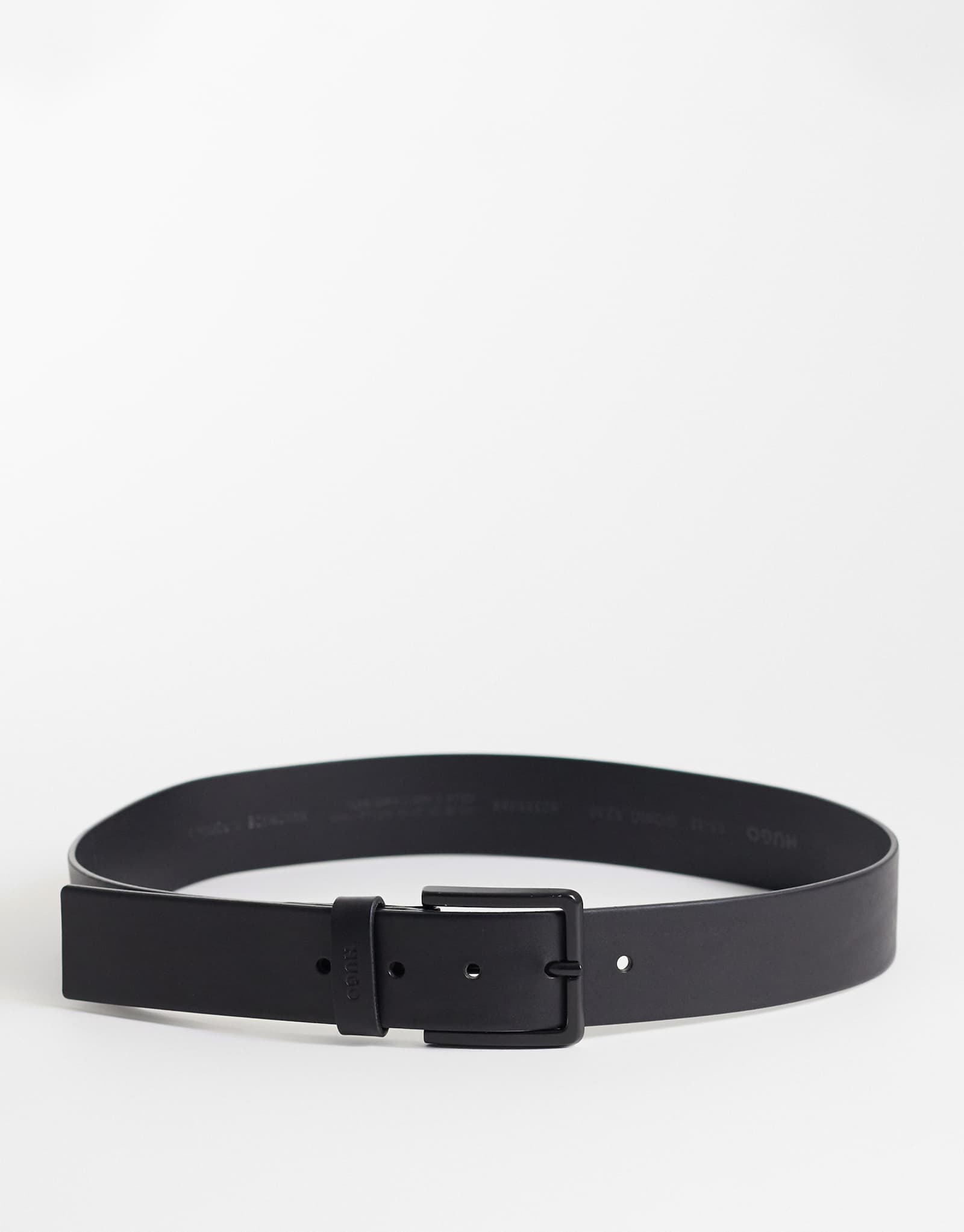 HUGO Gionio leather belt in black black 15290₽