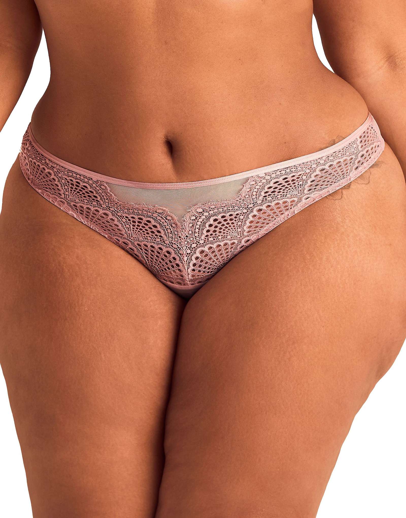 Adore Me Sonja thong panties in medium beige medium beige 2890₽