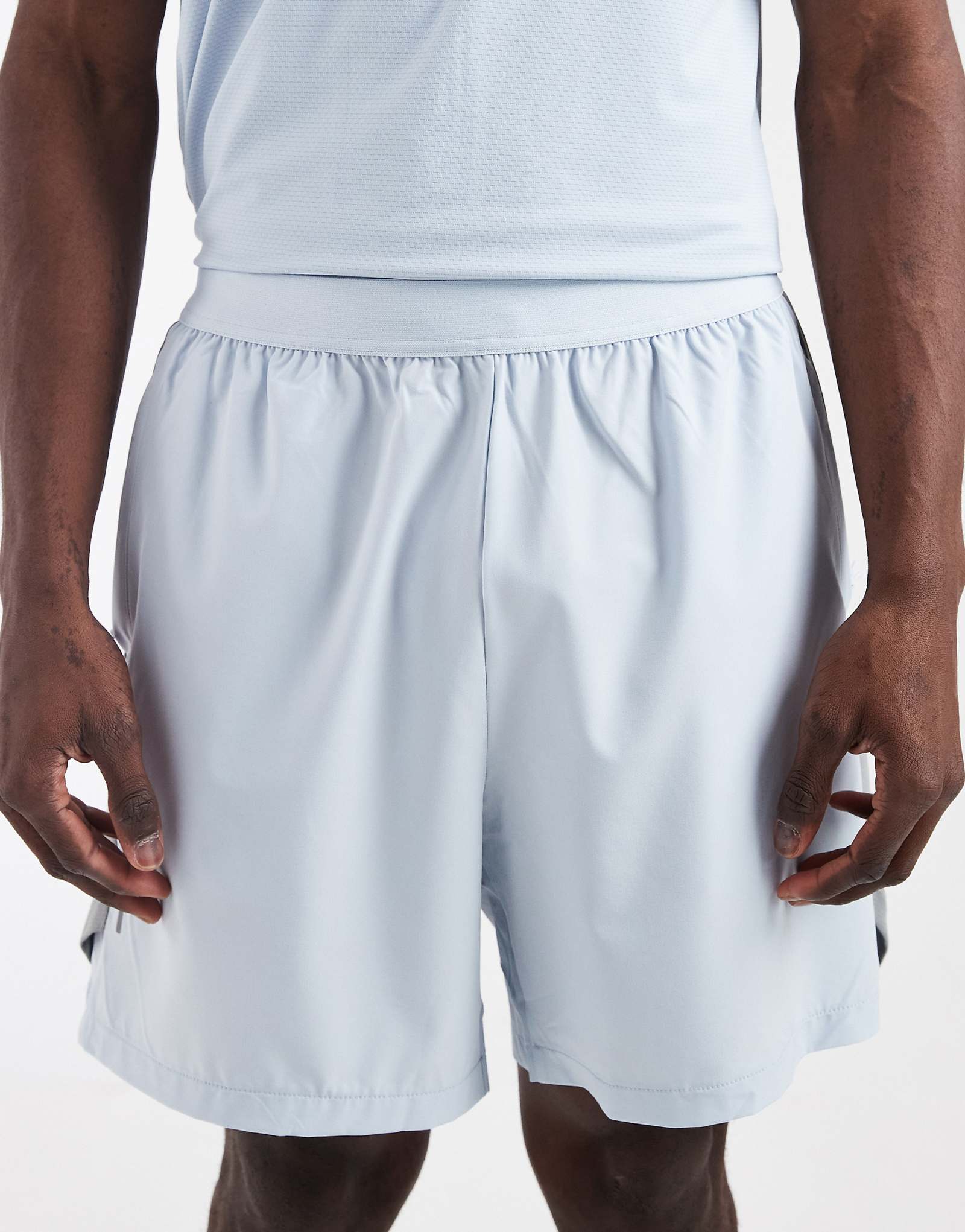 CAPO Active Performance logo shorts in light blue - part of a set light blue 9290₽