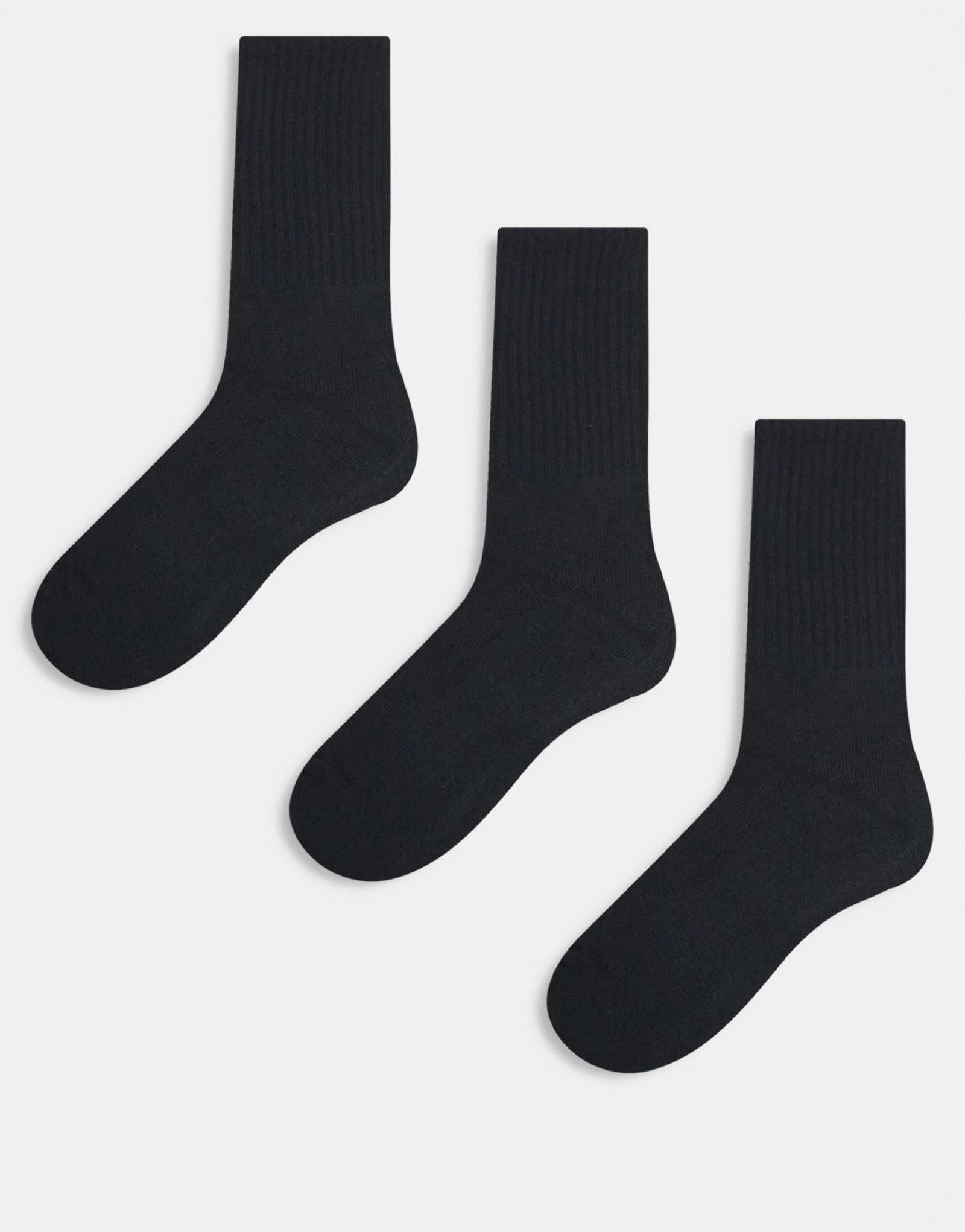 Cotton On 3-pack essential socks in black 3090₽