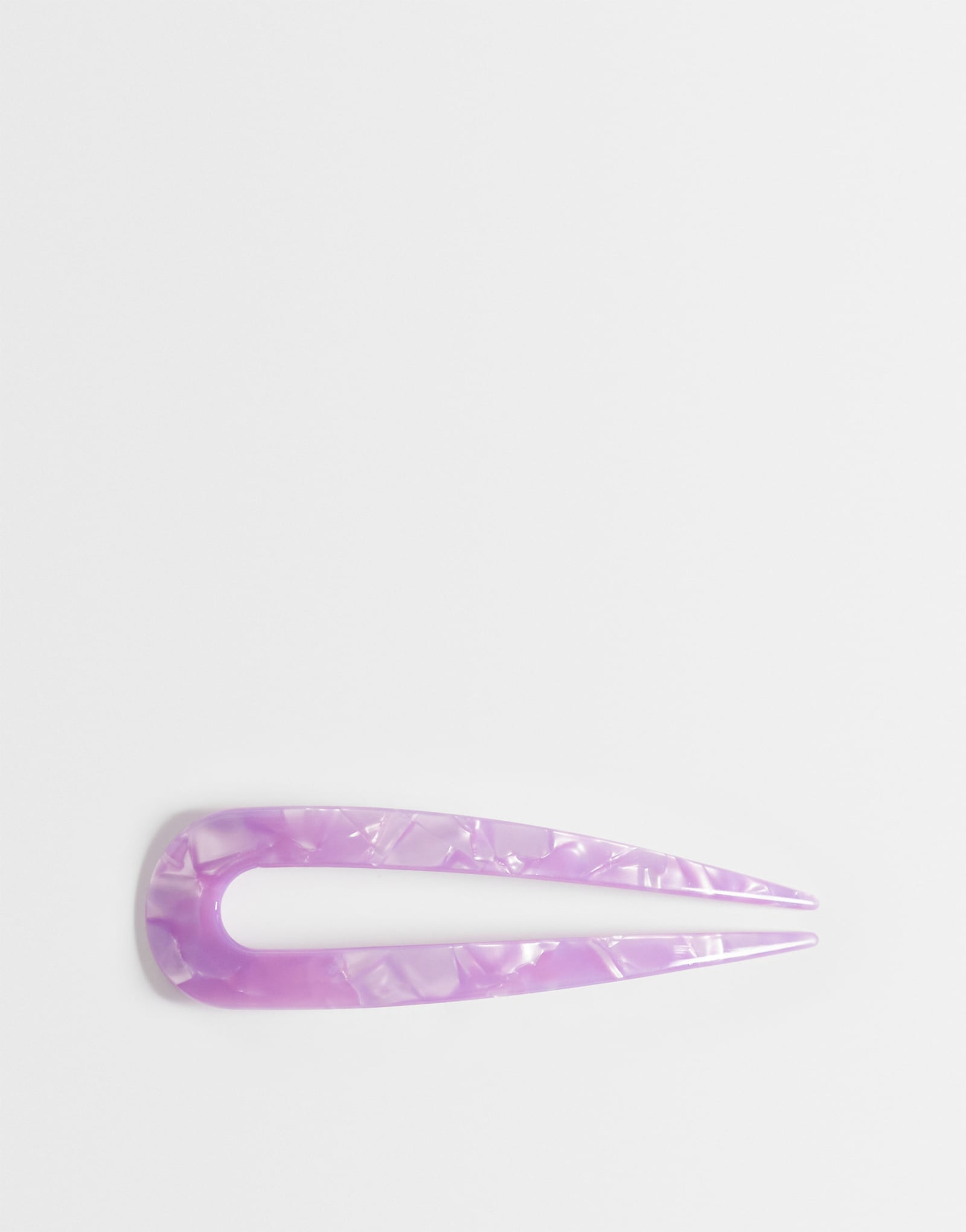 Sui Ava french twist hair pin in purple purple 1990₽