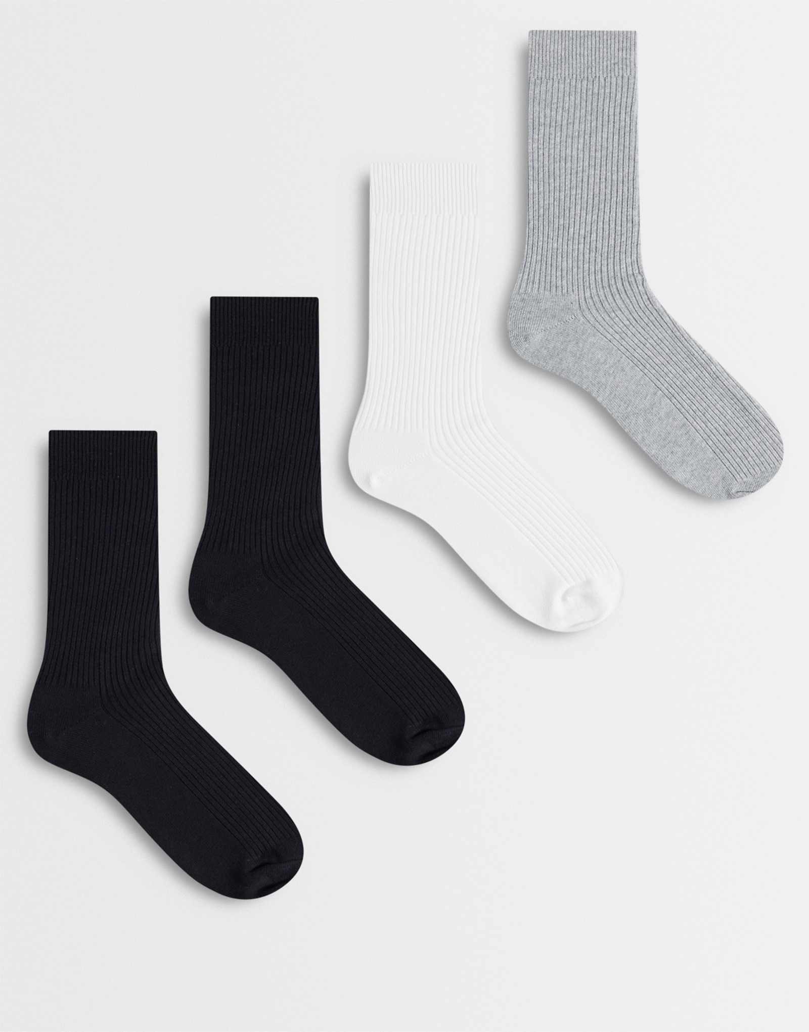 Cotton On 4 pack everyday socks in multi multi 4090₽