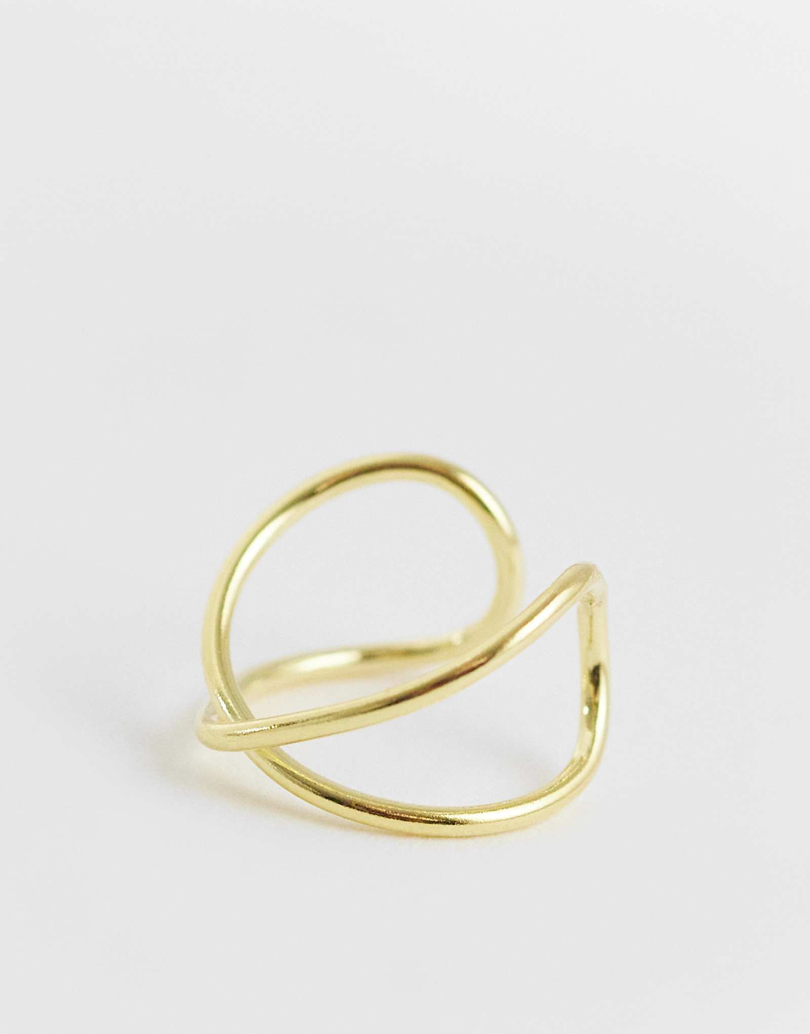 Kingsley Ryan gold plated crossover ear cuff gold 2690₽