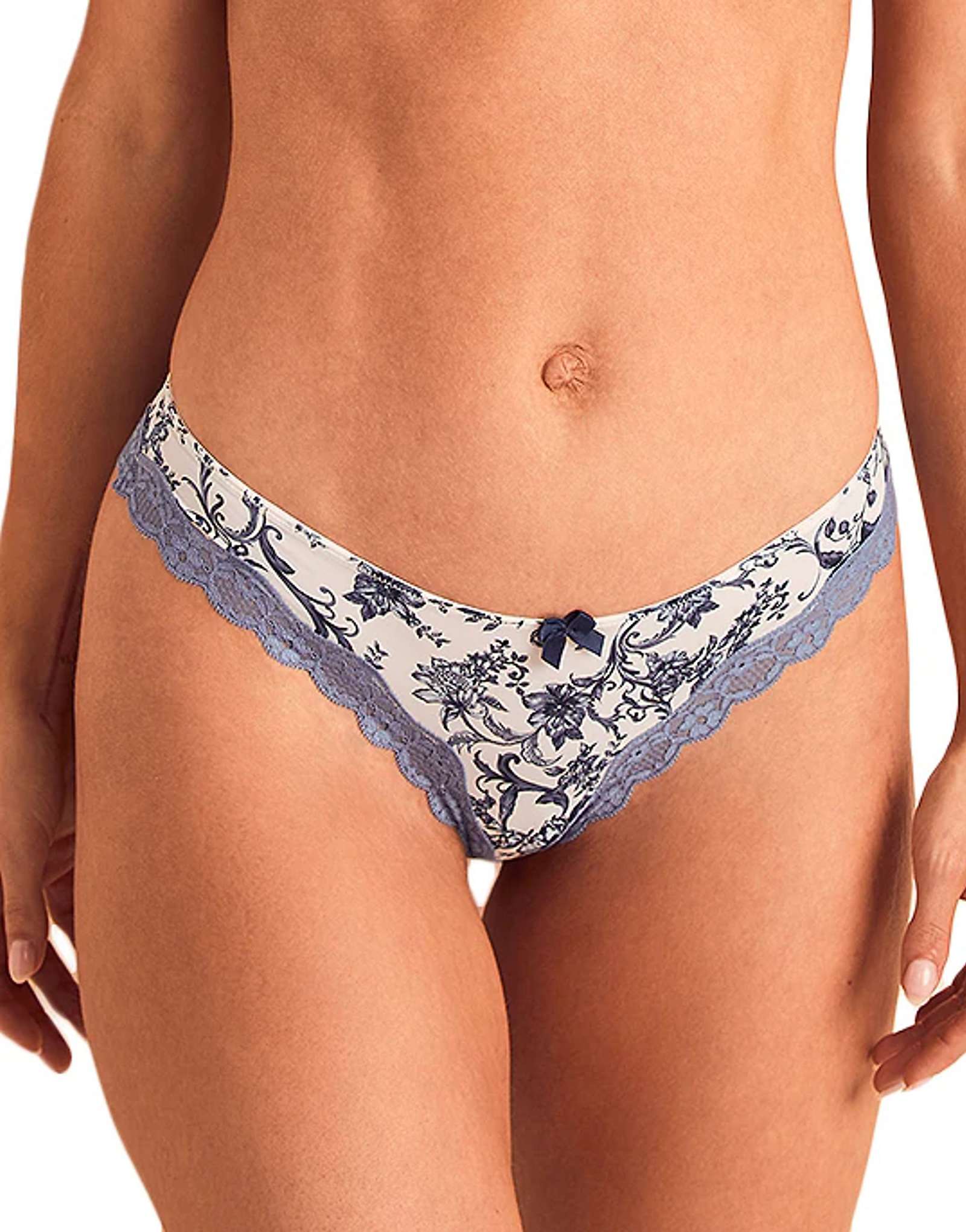 Adore Me Shea cheeky panties in novelty blue novelty blue 2890₽