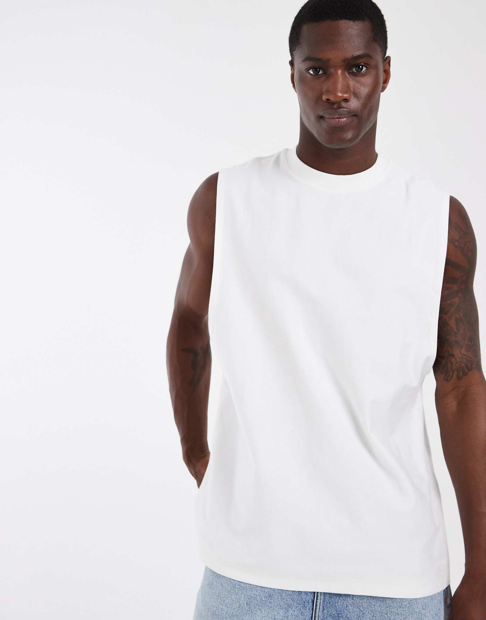 River Island Tank In White white 3890₽