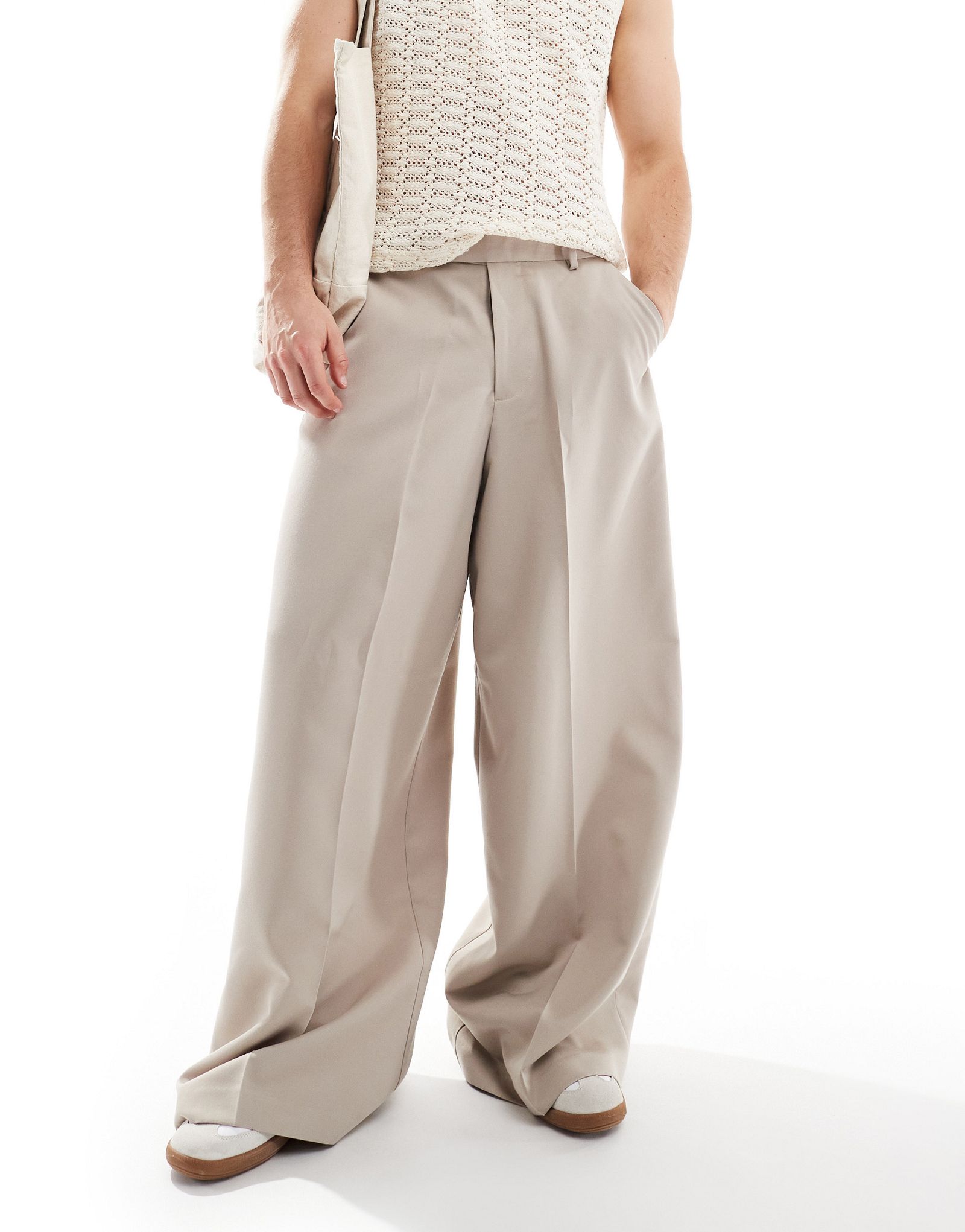 Элегантные широкие брюки ASOS DESIGN 9190₽