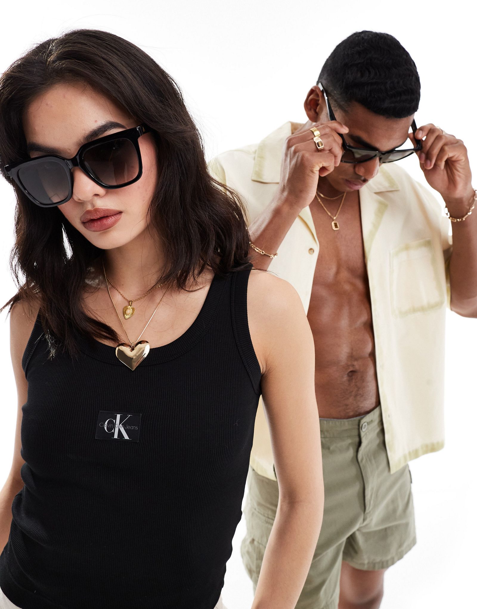 Черные квадратные солнцезащитные очки AIRE в форме метеорита