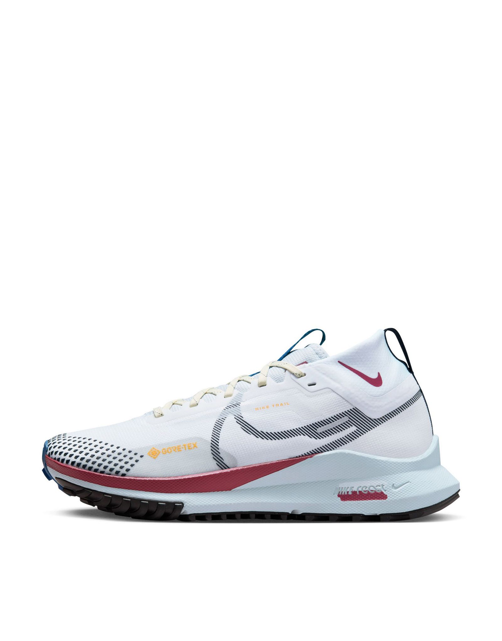 Бело-разноцветные кроссовки Nike Running Pegasus Trail 4 GTX 17690₽
