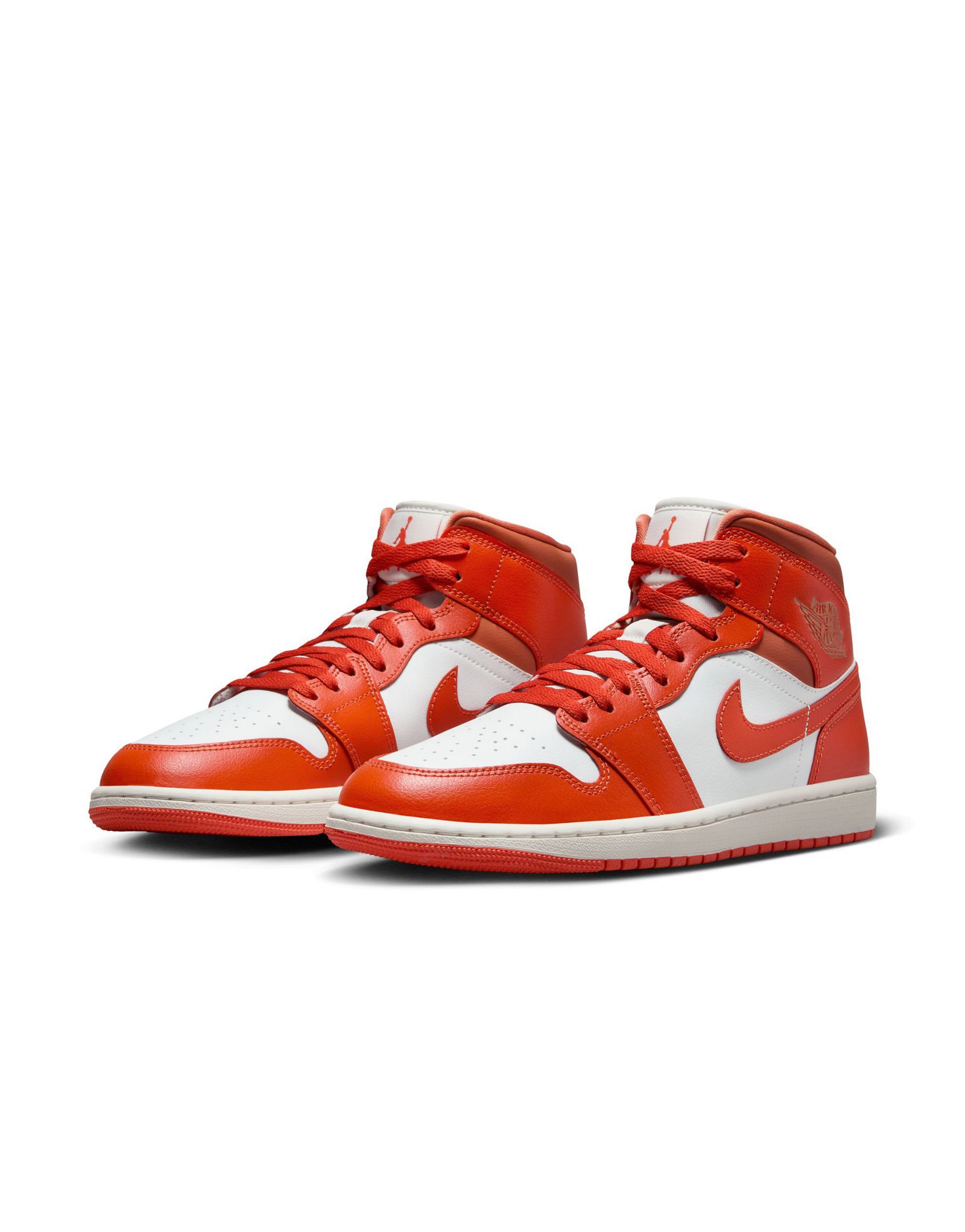 nike mid 1 orange