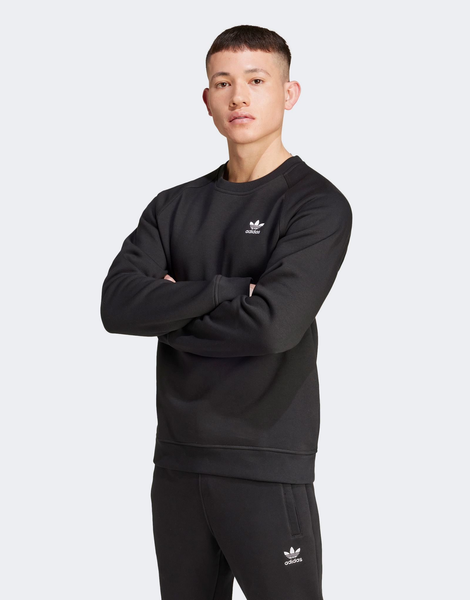 толстовка adidas Originals Essential черного цвета 7890₽