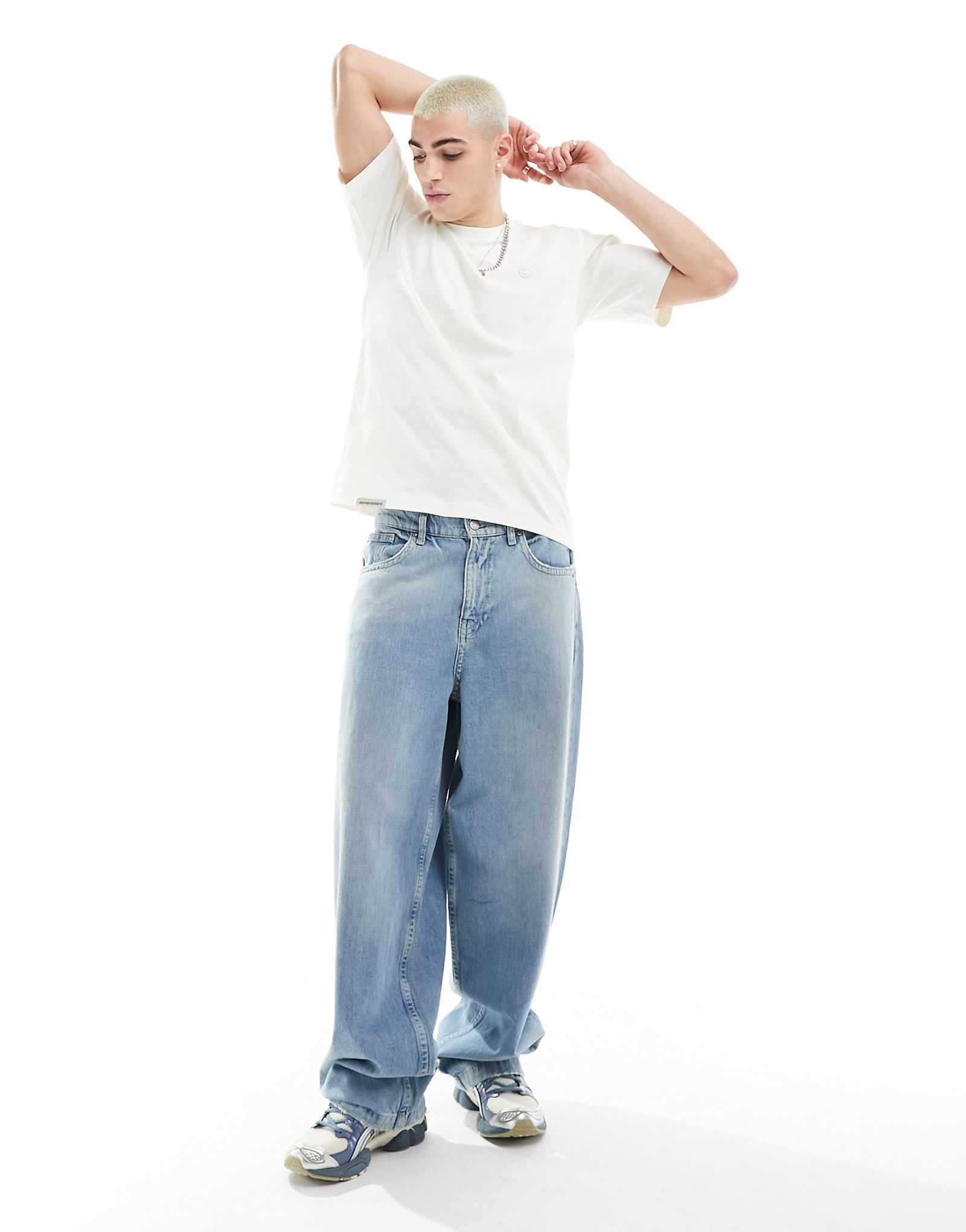 Футболка Aape By A Bathing Ape обычного кроя с коротким рукавом цвета экрю 8290₽