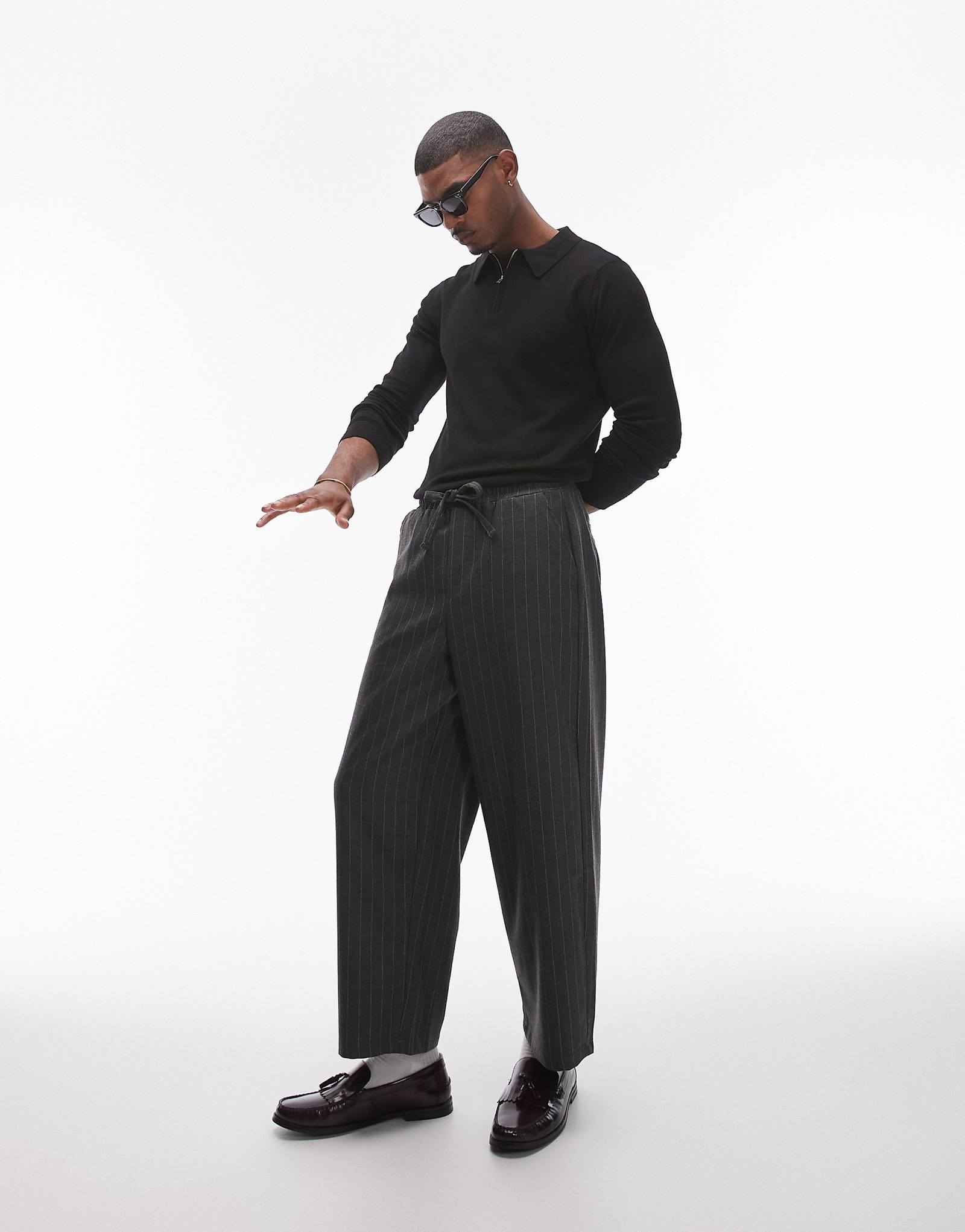 Поло Topman essential черного цвета 9790₽