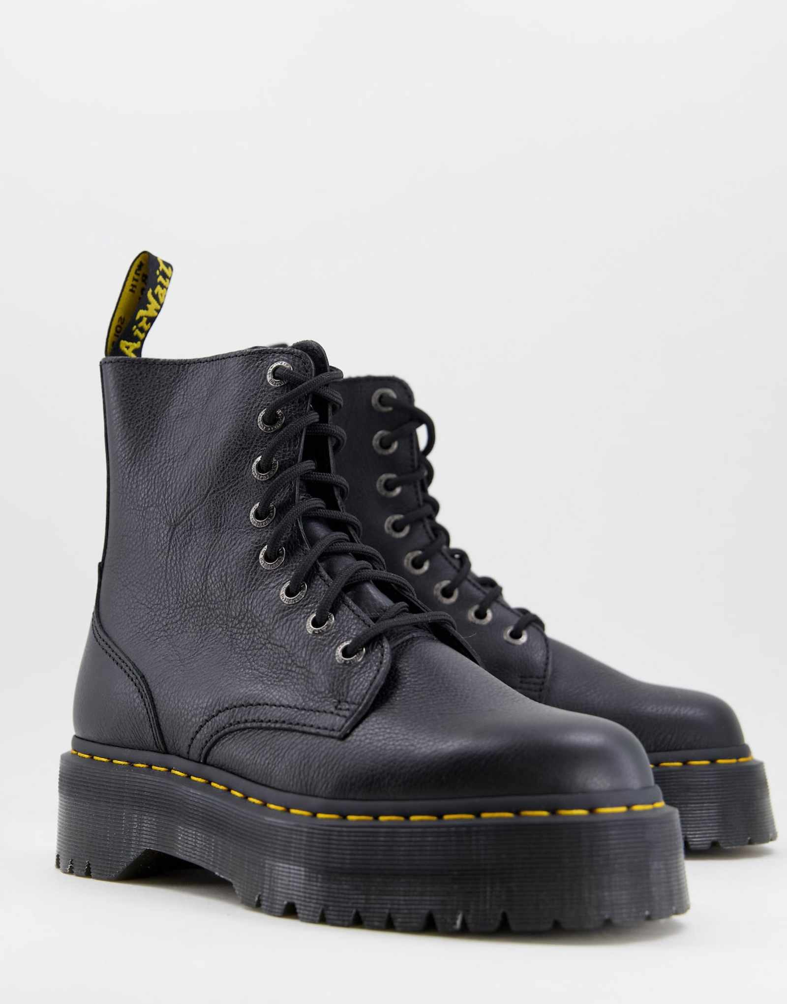 Черные ботинки Dr Martens Jadon с 8-метровым рисунком Pisa 21890₽