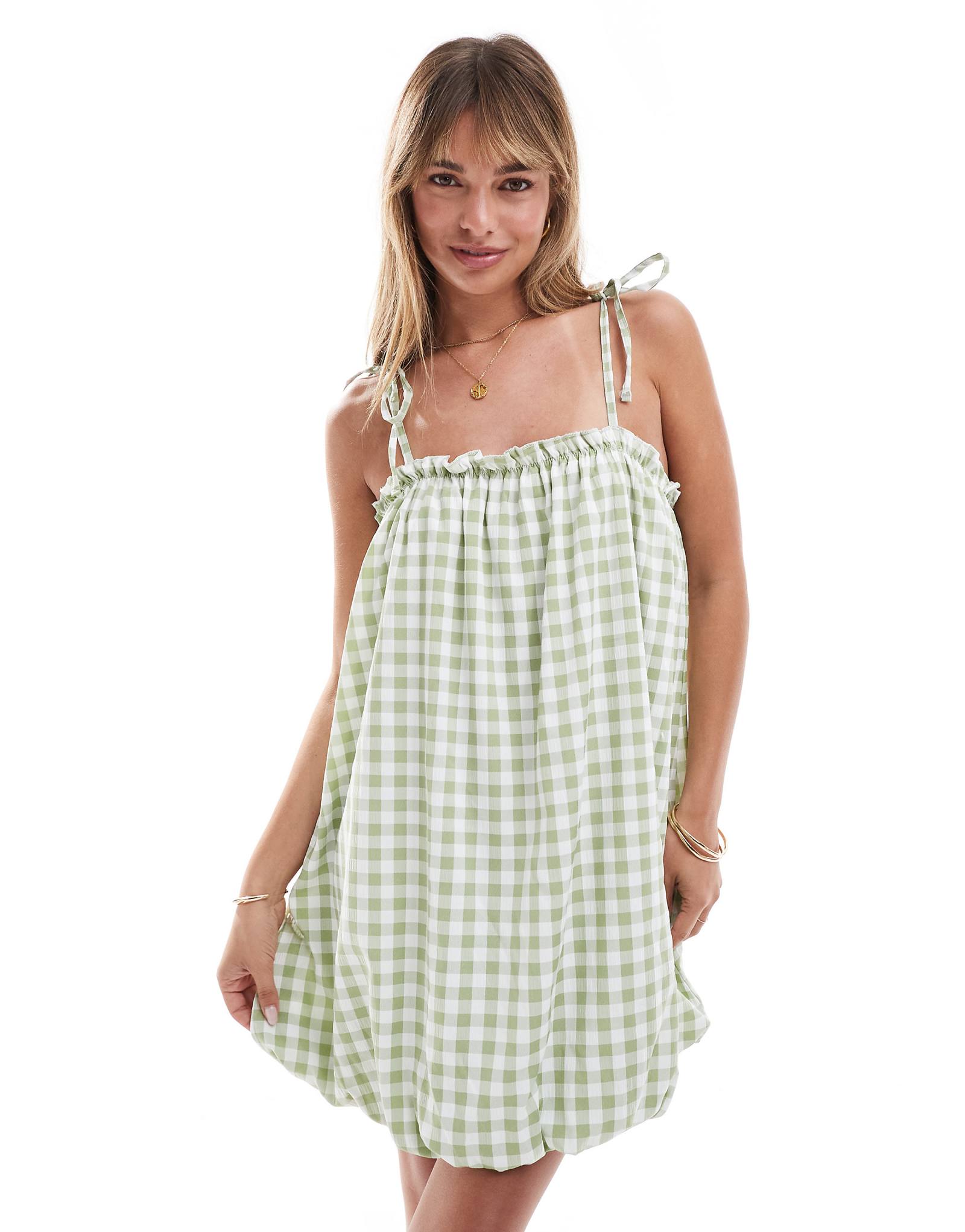 Пышное бальное мини-платье мисс Селфридж цвета шалфея 8690₽